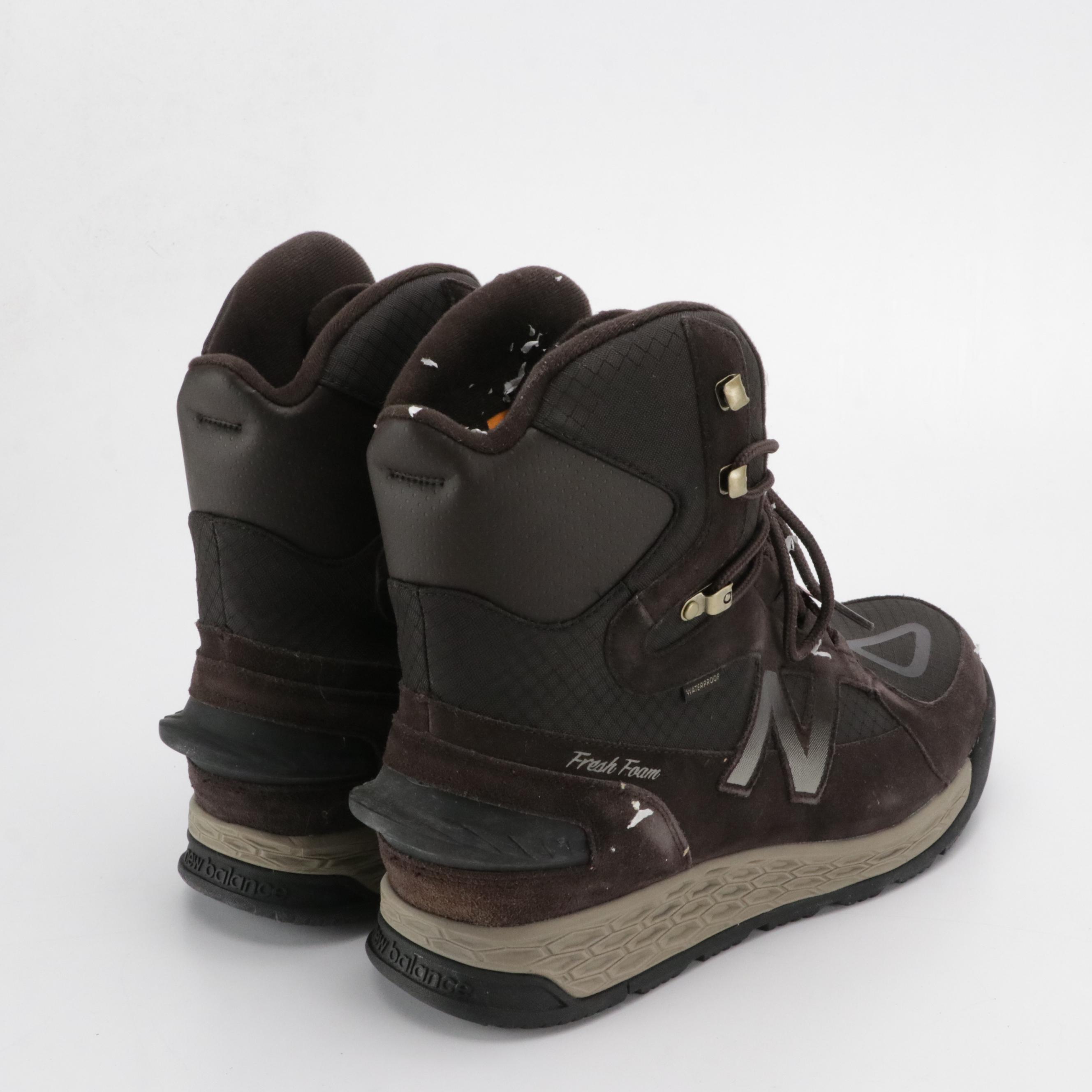 Men's Fila Weathertec and New Balance Winter Boots with Boxes