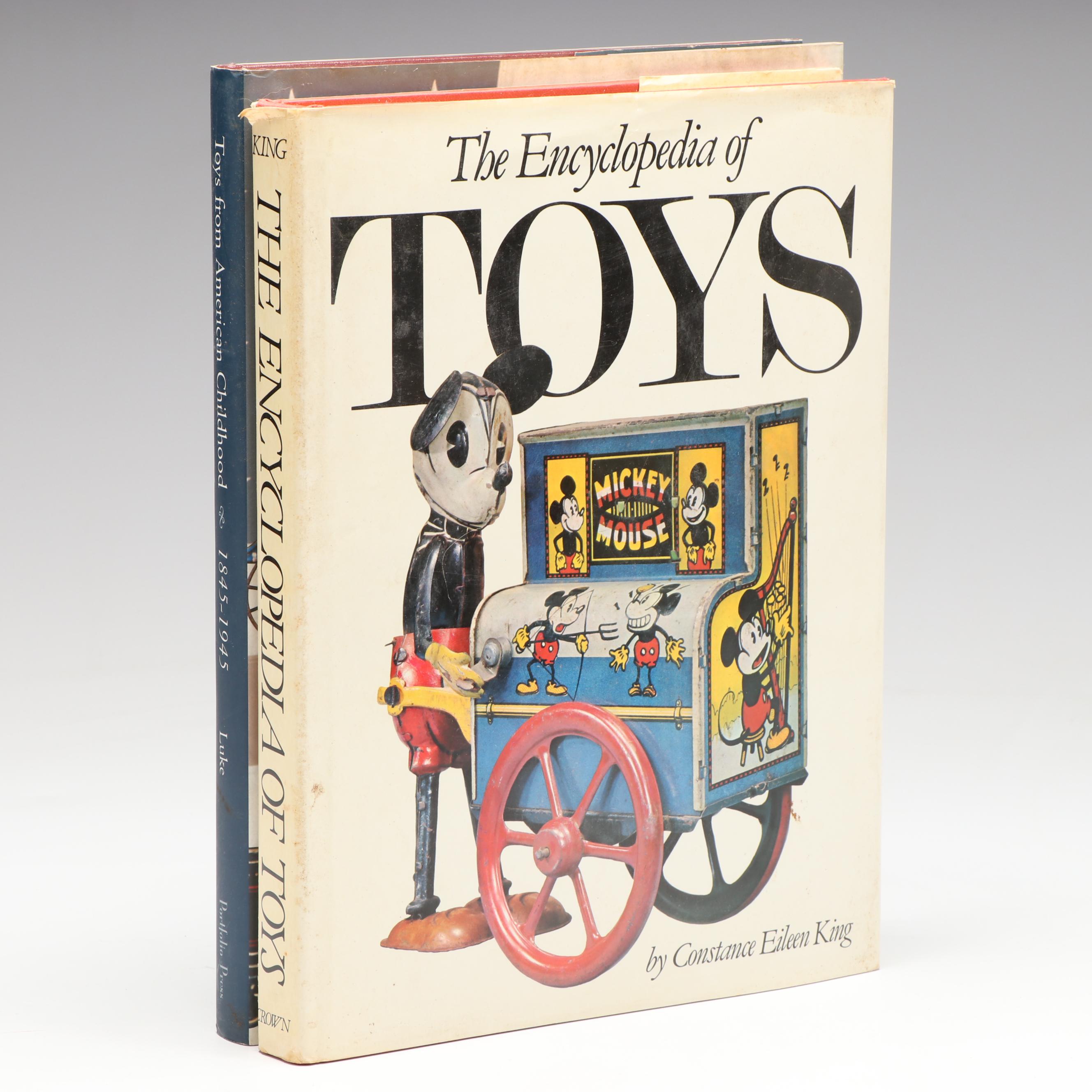 First Edition "The Encyclopedia of Toys" by Constance Eileen King and More
