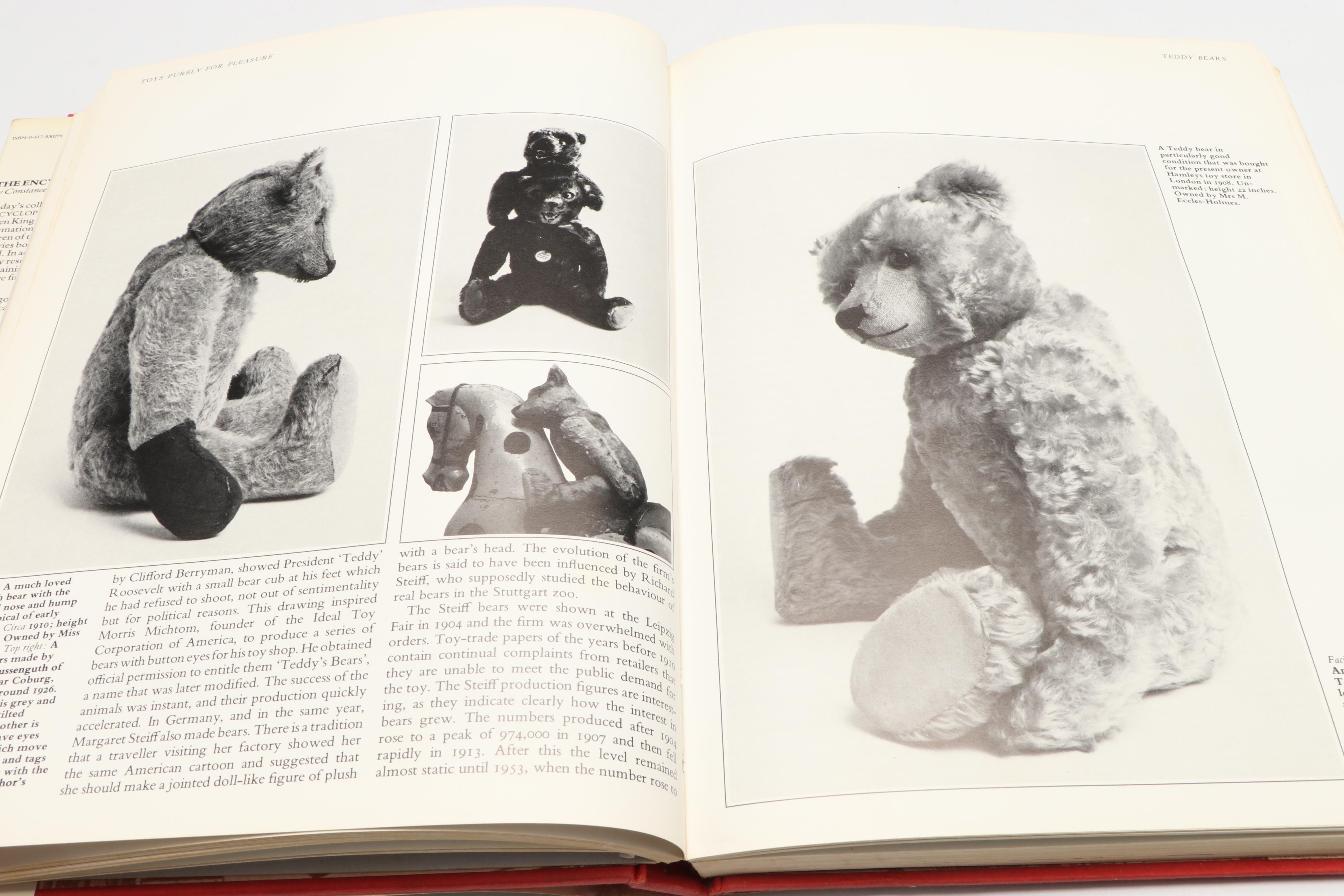 First Edition "The Encyclopedia of Toys" by Constance Eileen King and More