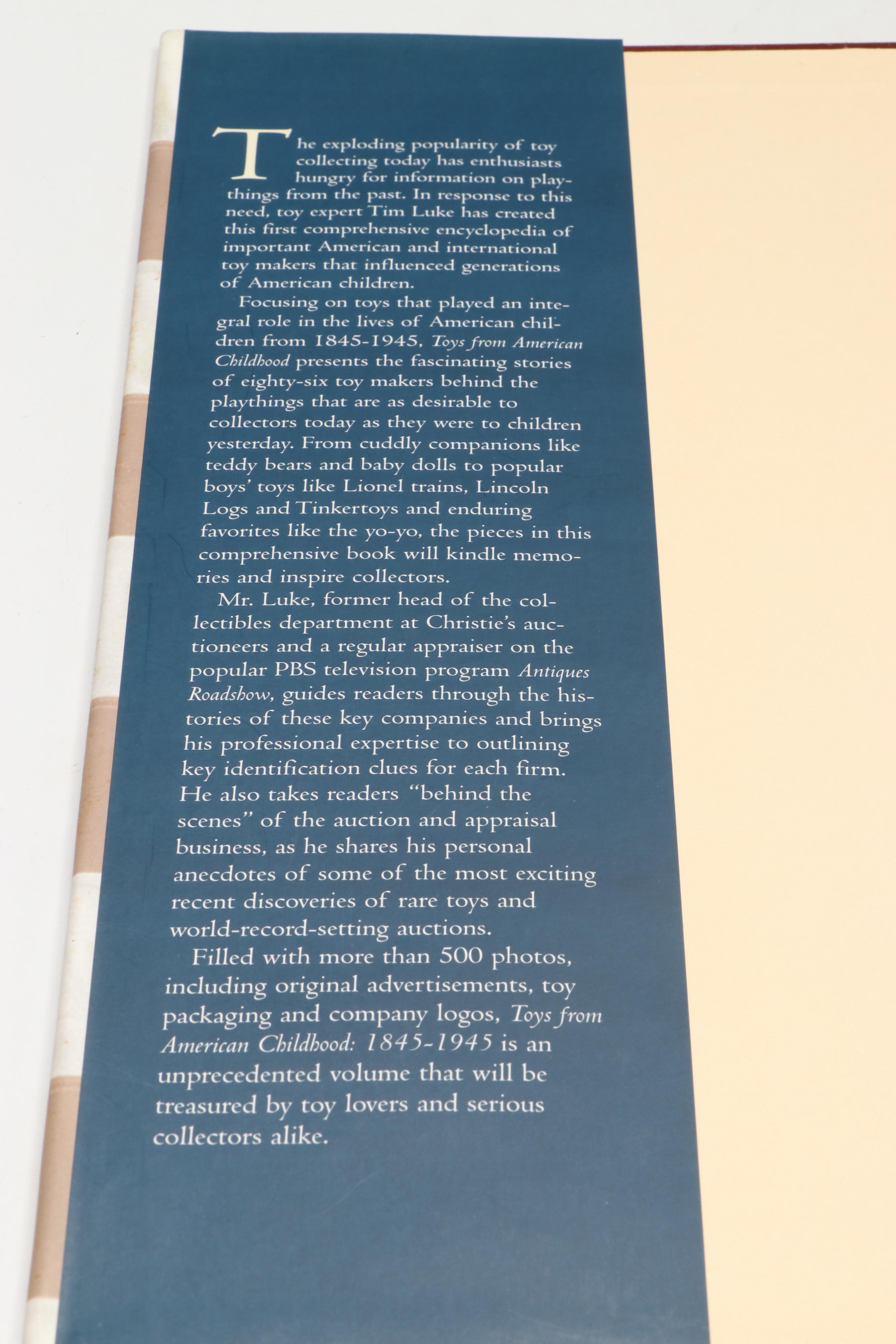 First Edition "The Encyclopedia of Toys" by Constance Eileen King and More