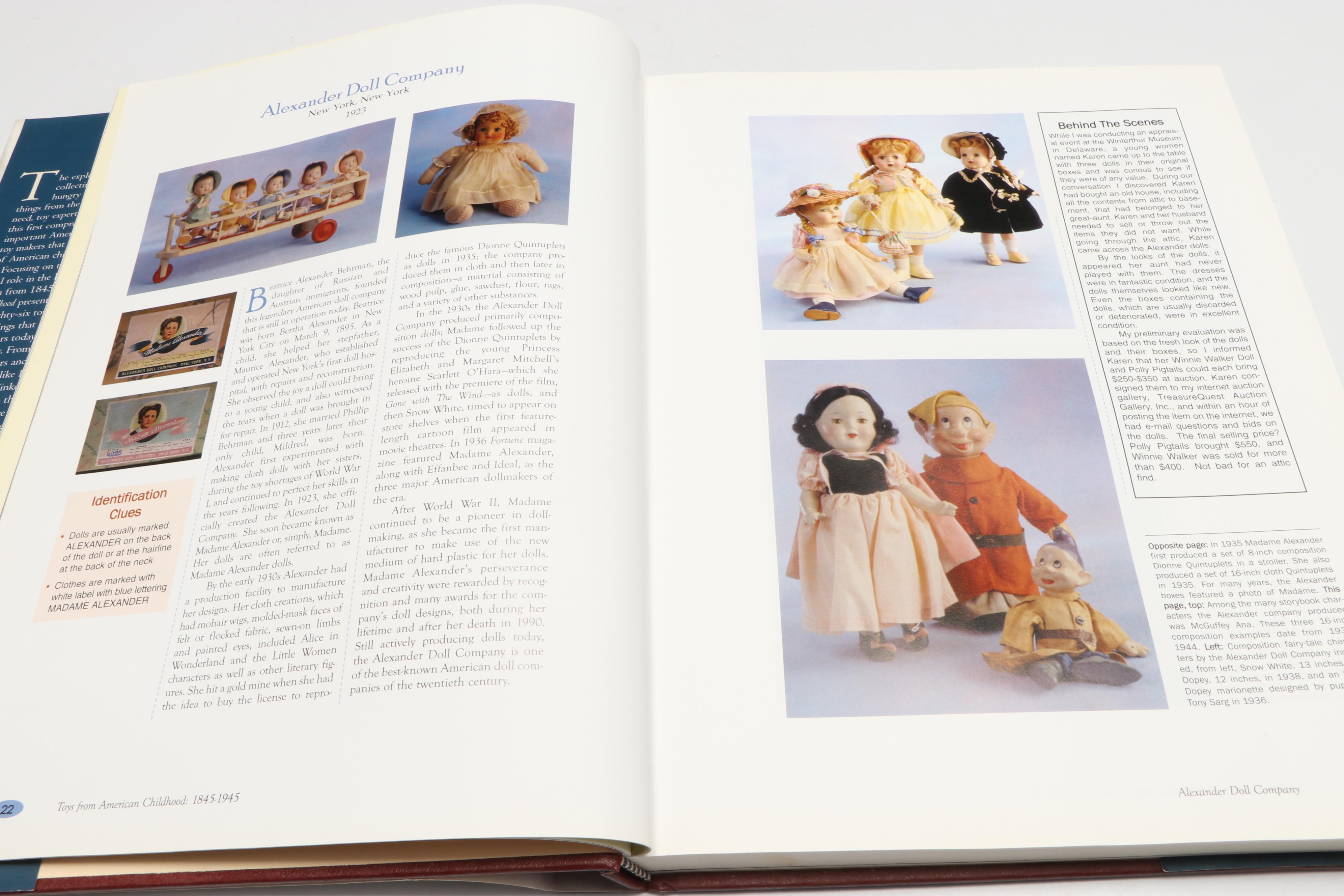 First Edition "The Encyclopedia of Toys" by Constance Eileen King and More