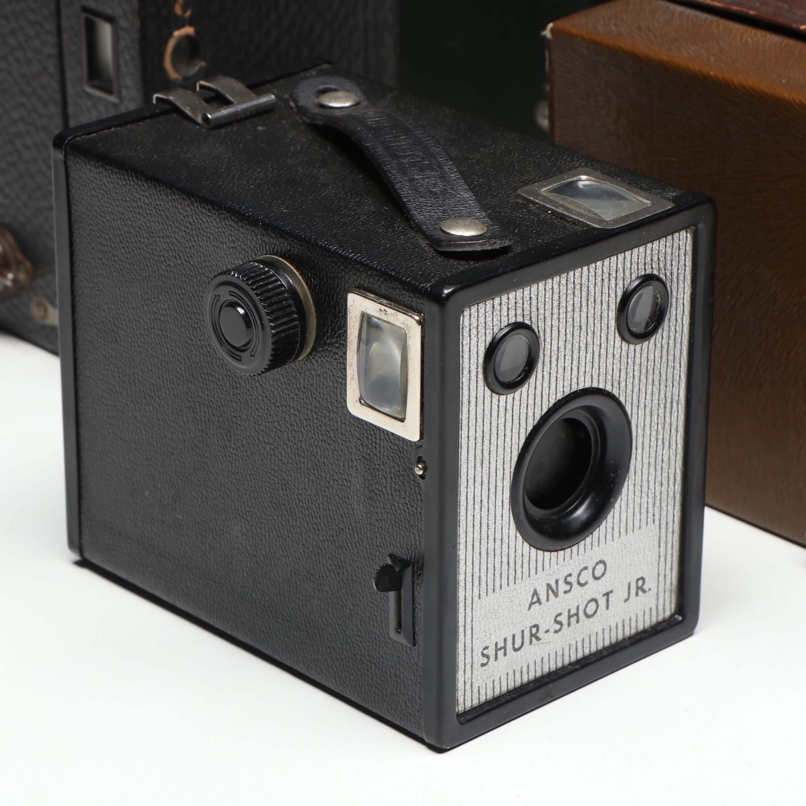 Kodak "Rainbow Hawk-Eye" with Ansco Shur-Shot Jr. and More Vintage Box Cameras