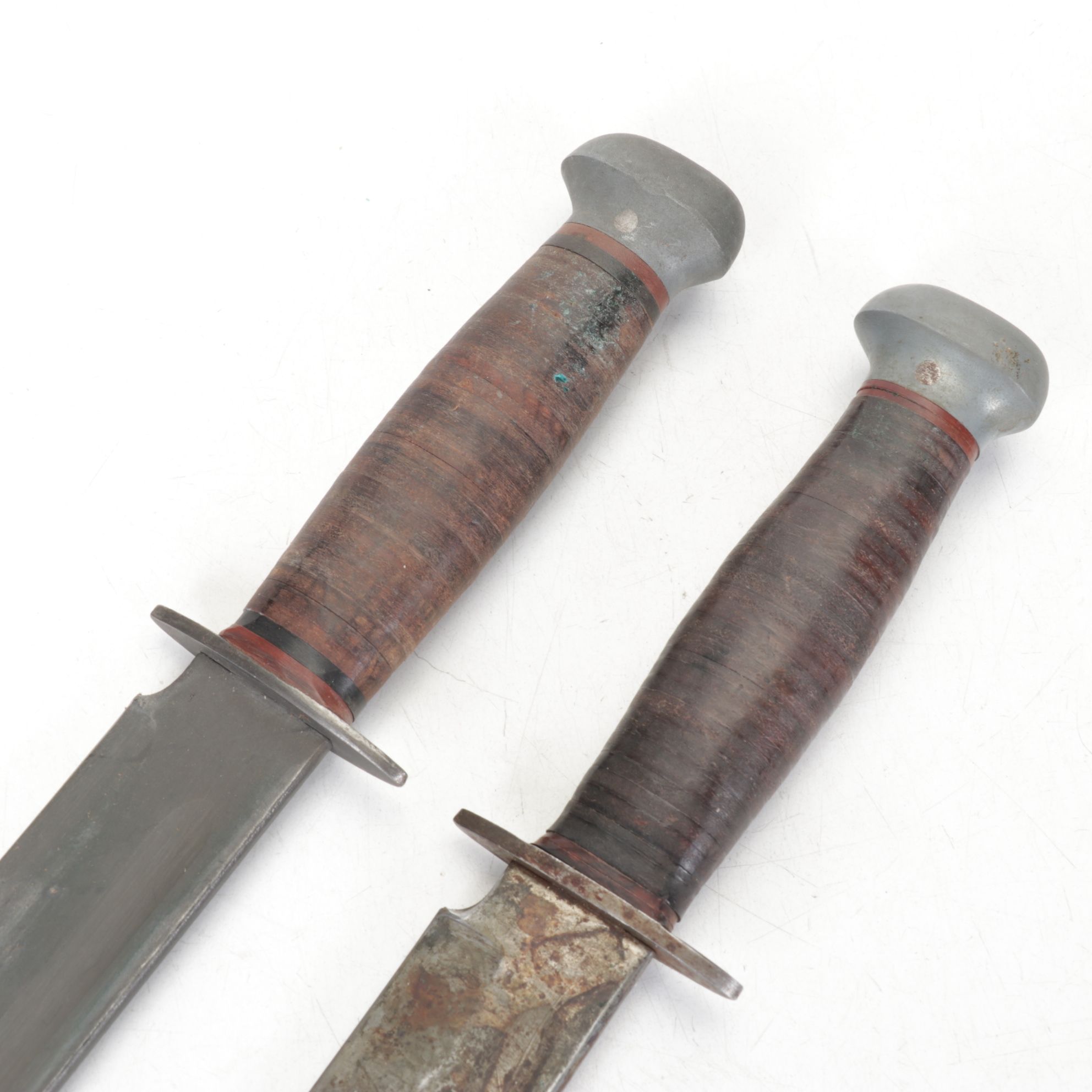 Two Remington RH-36 and Two Other Fixed Blade Knives