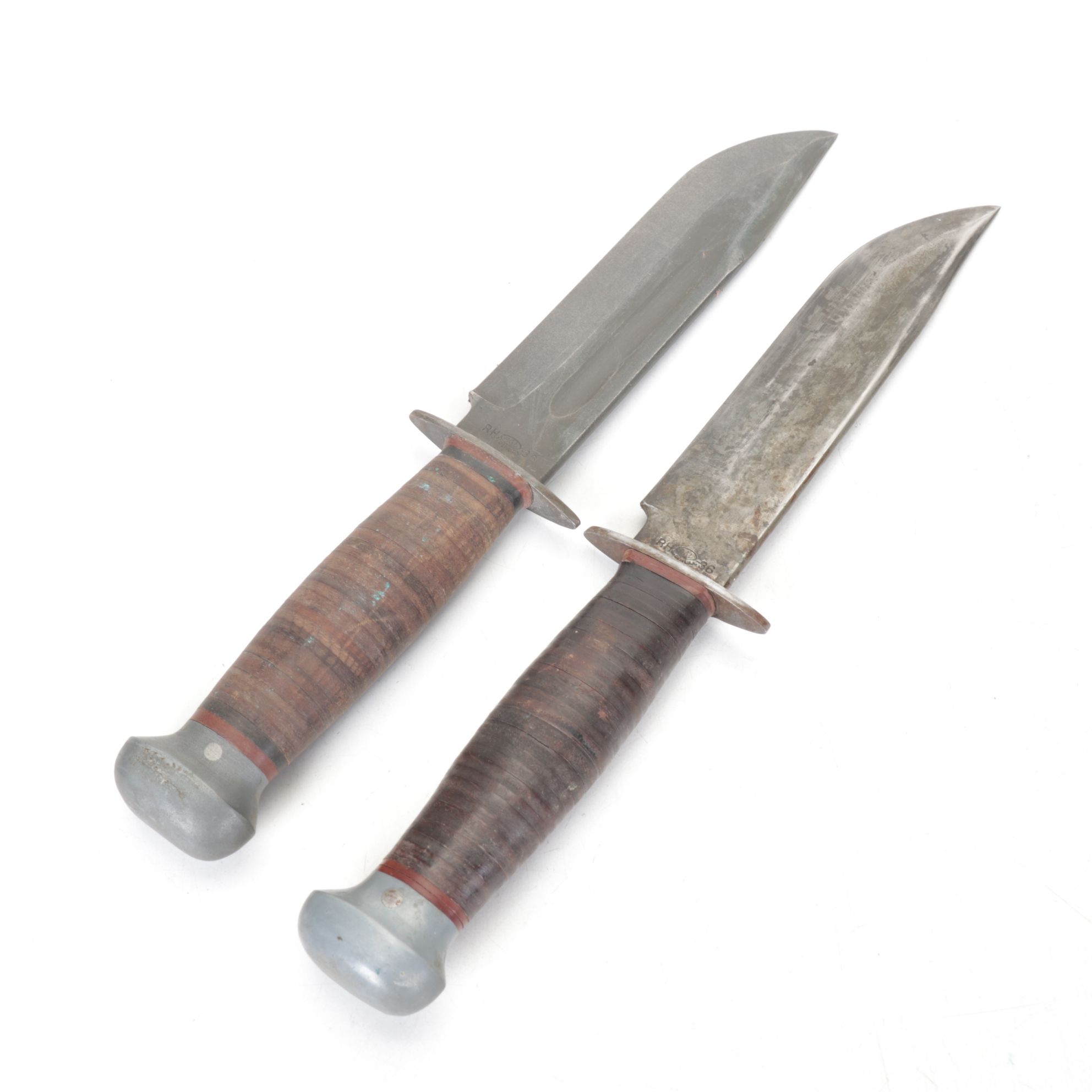 Two Remington RH-36 and Two Other Fixed Blade Knives