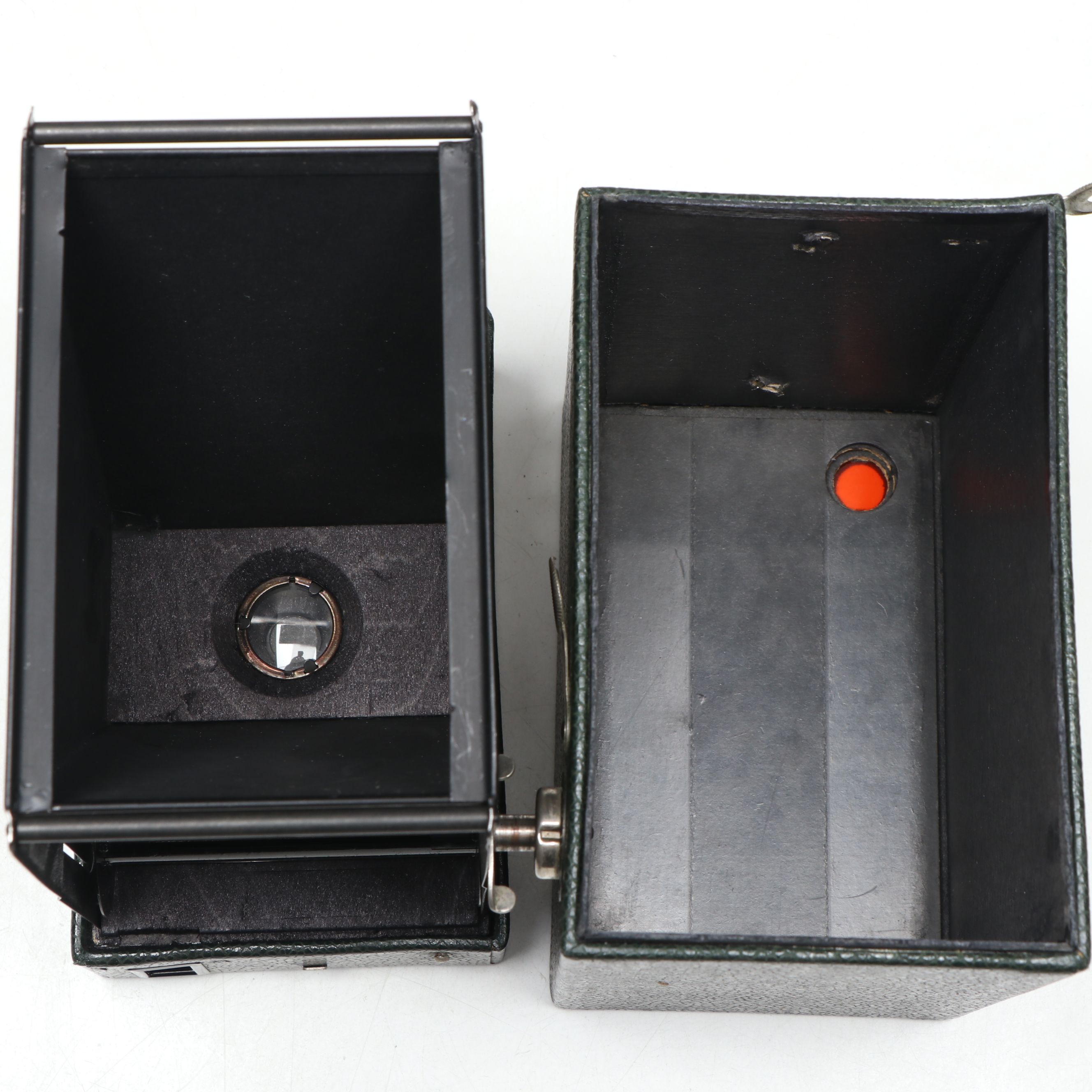 Kodak "Rainbow Hawk-Eye" with Ansco Shur-Shot Jr. and More Vintage Box Cameras