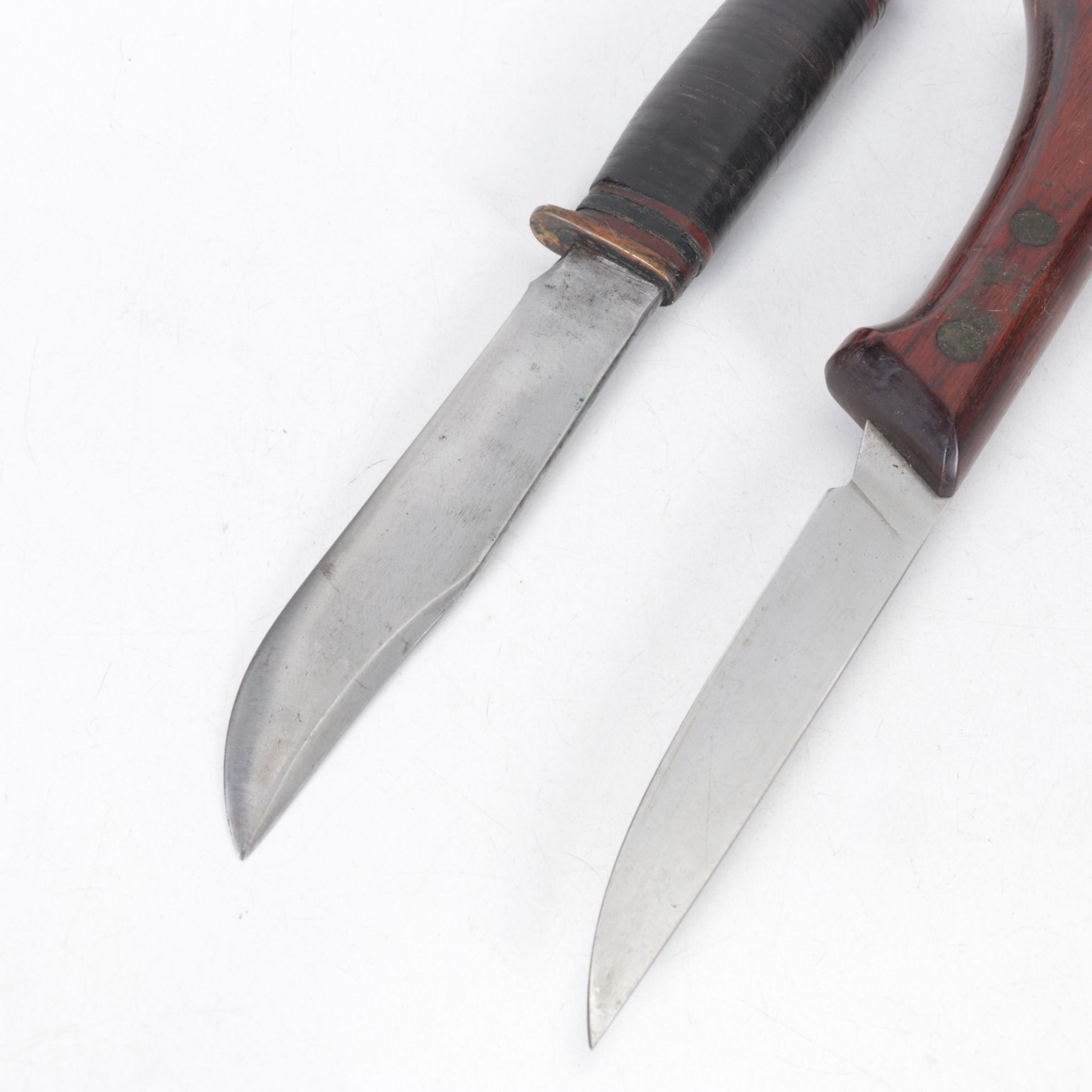 Two Remington RH-36 and Two Other Fixed Blade Knives