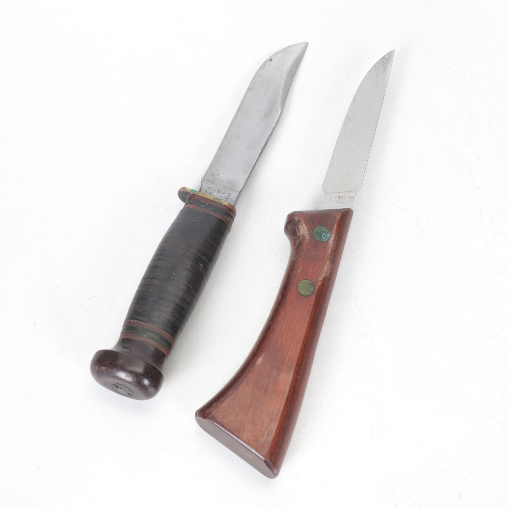 Two Remington RH-36 and Two Other Fixed Blade Knives