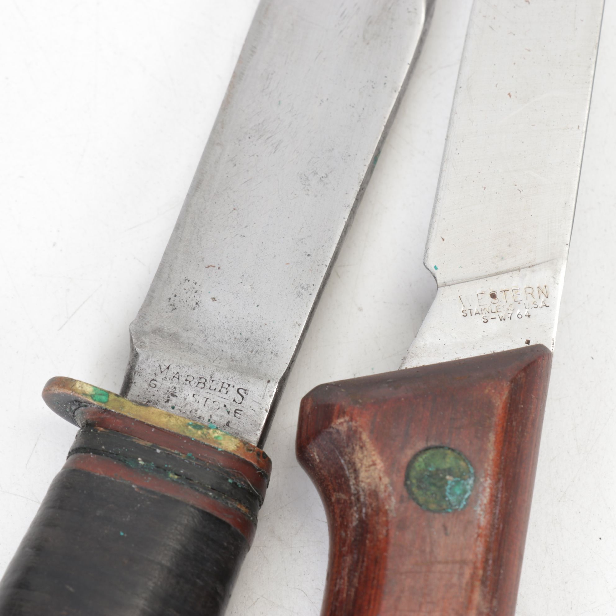 Two Remington RH-36 and Two Other Fixed Blade Knives