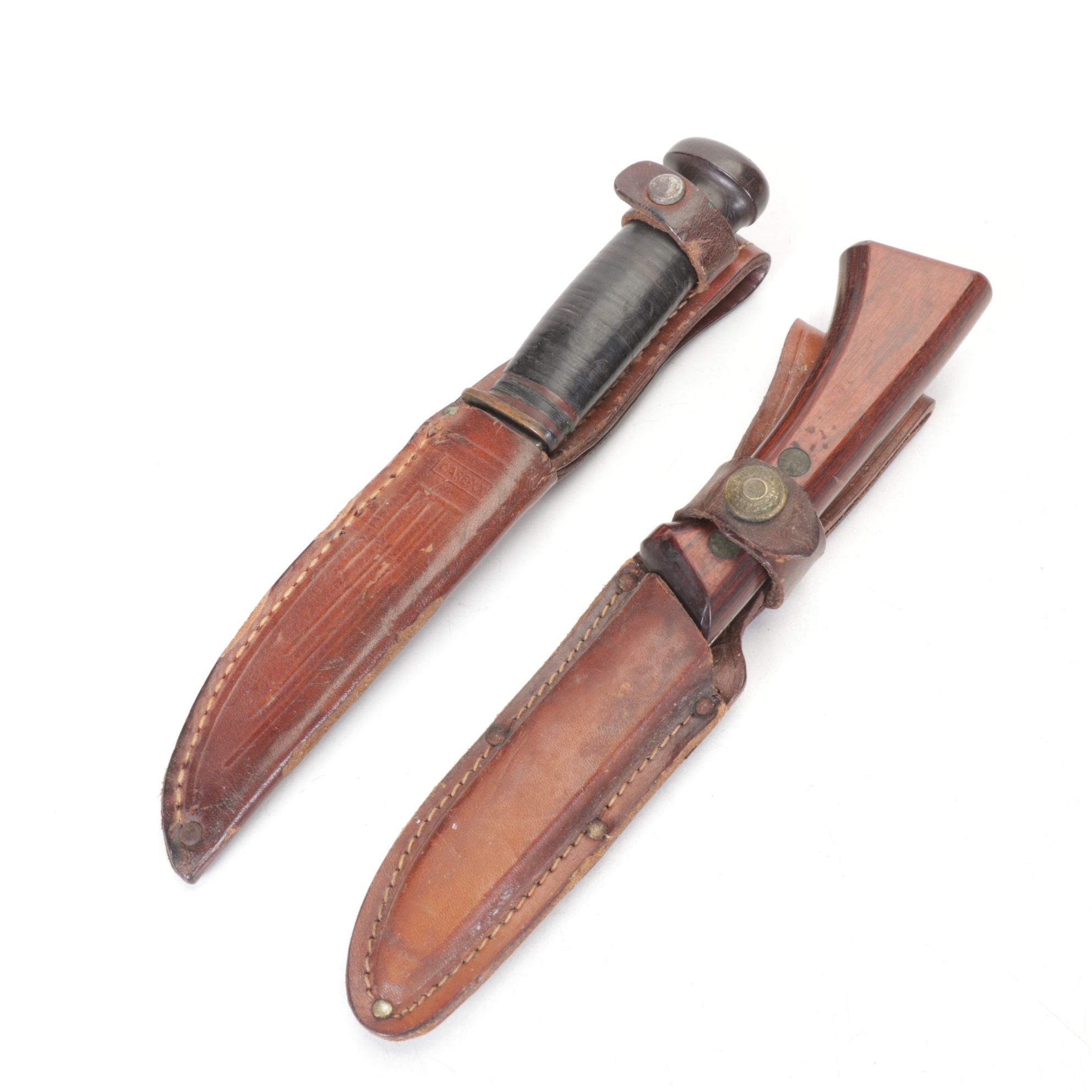 Two Remington RH-36 and Two Other Fixed Blade Knives