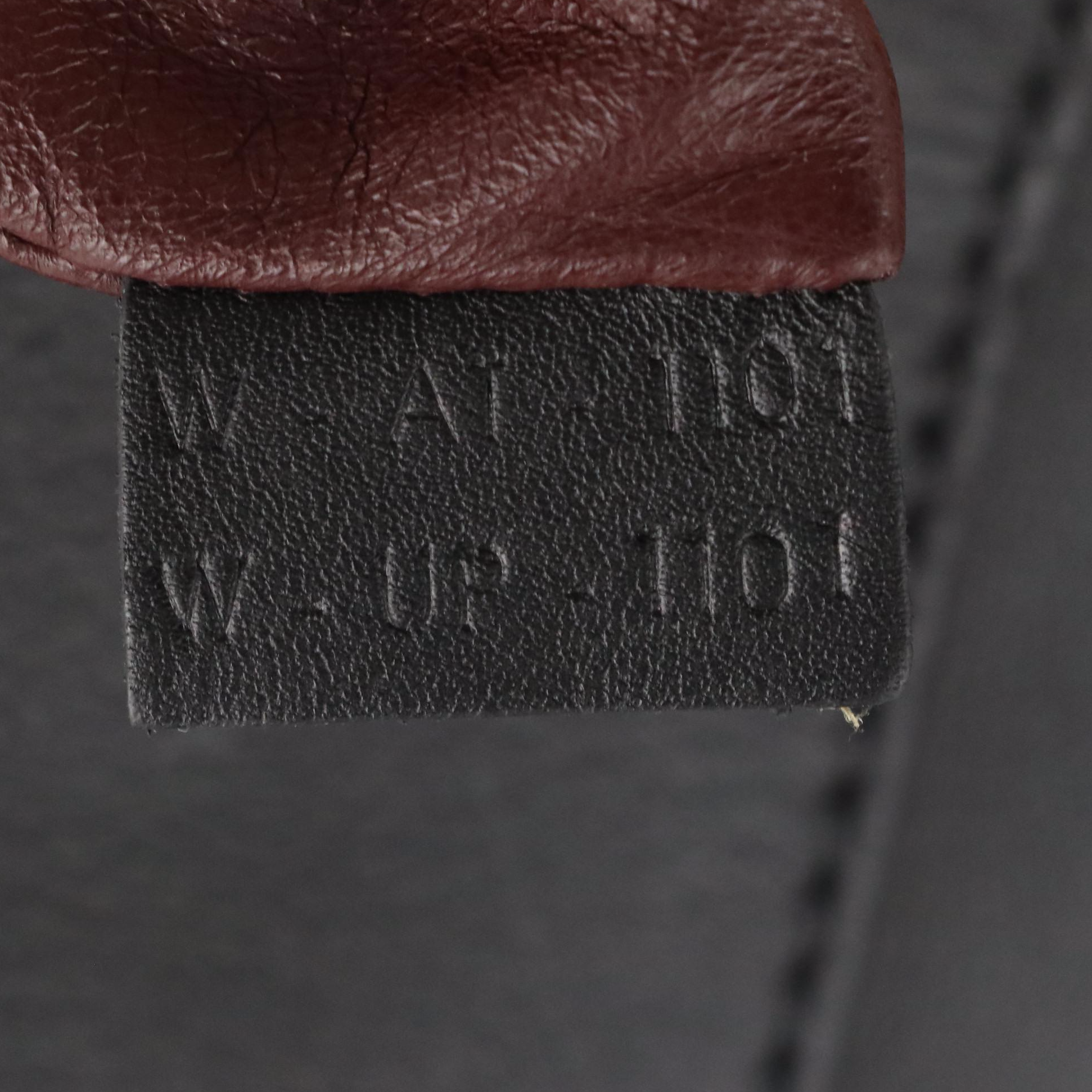 Céline Medium Luggage Handbag in Colorblock Calfskin Leather