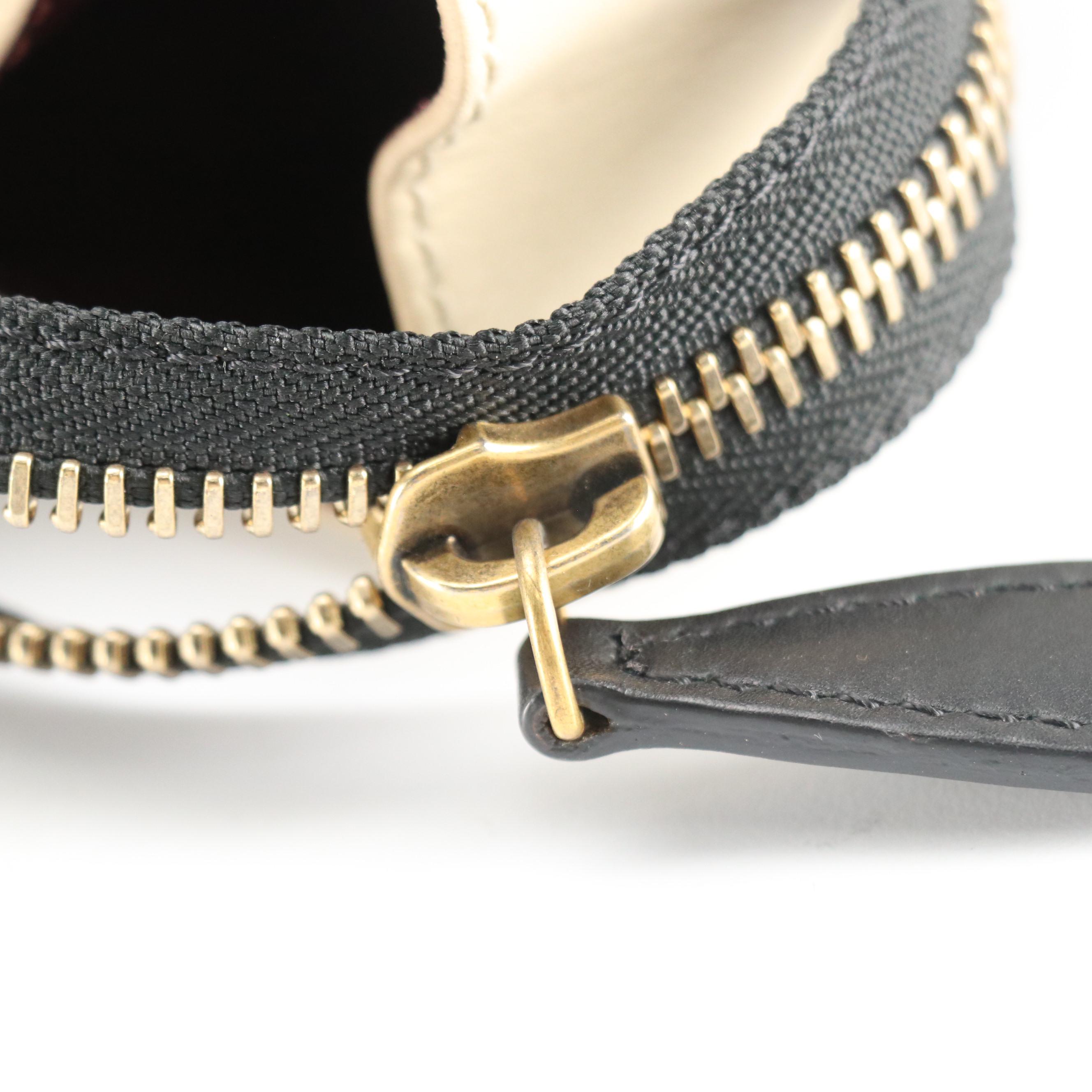 Céline Medium Luggage Handbag in Colorblock Calfskin Leather