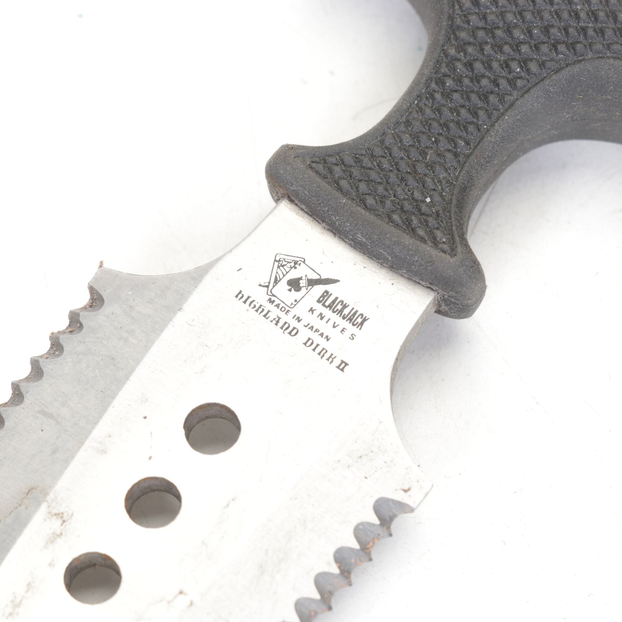 Blackjack "Highland Dirk II" Push Dagger and Four Other Fixed Blade Knives