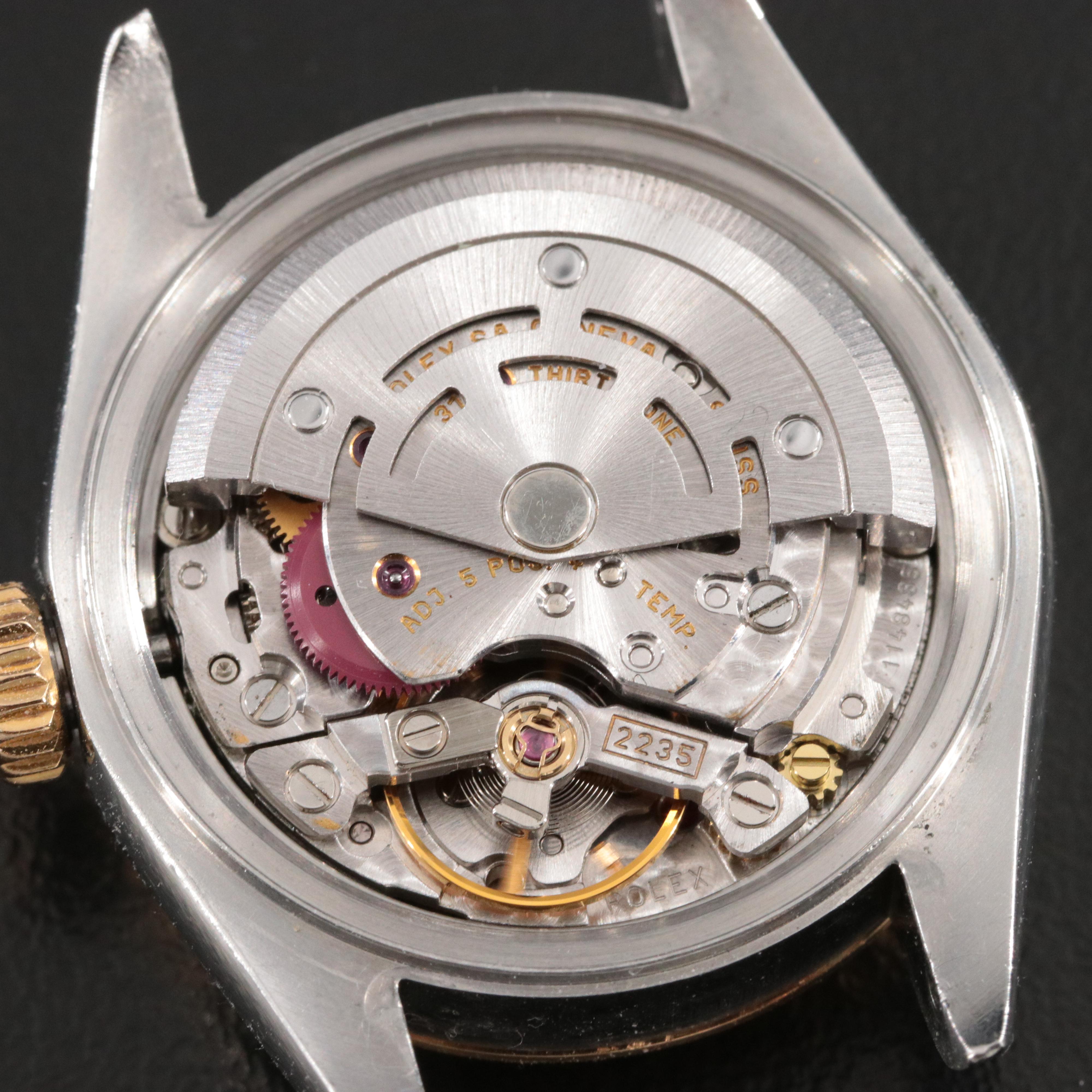 Rolex 2002 Two Tone 18K & Steel Datejust Watch