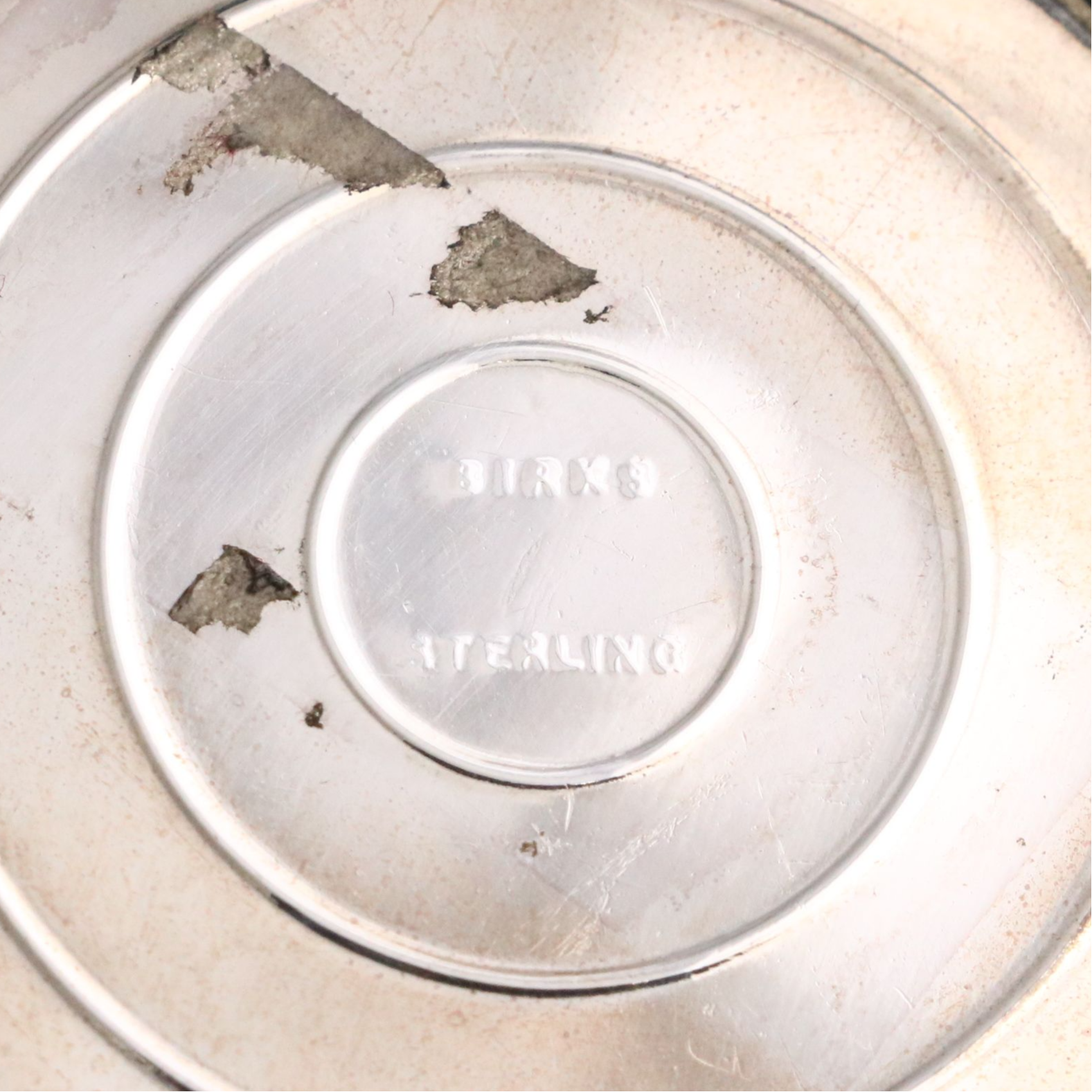 Birks Sterling Silver Capstan-Form Ring Box