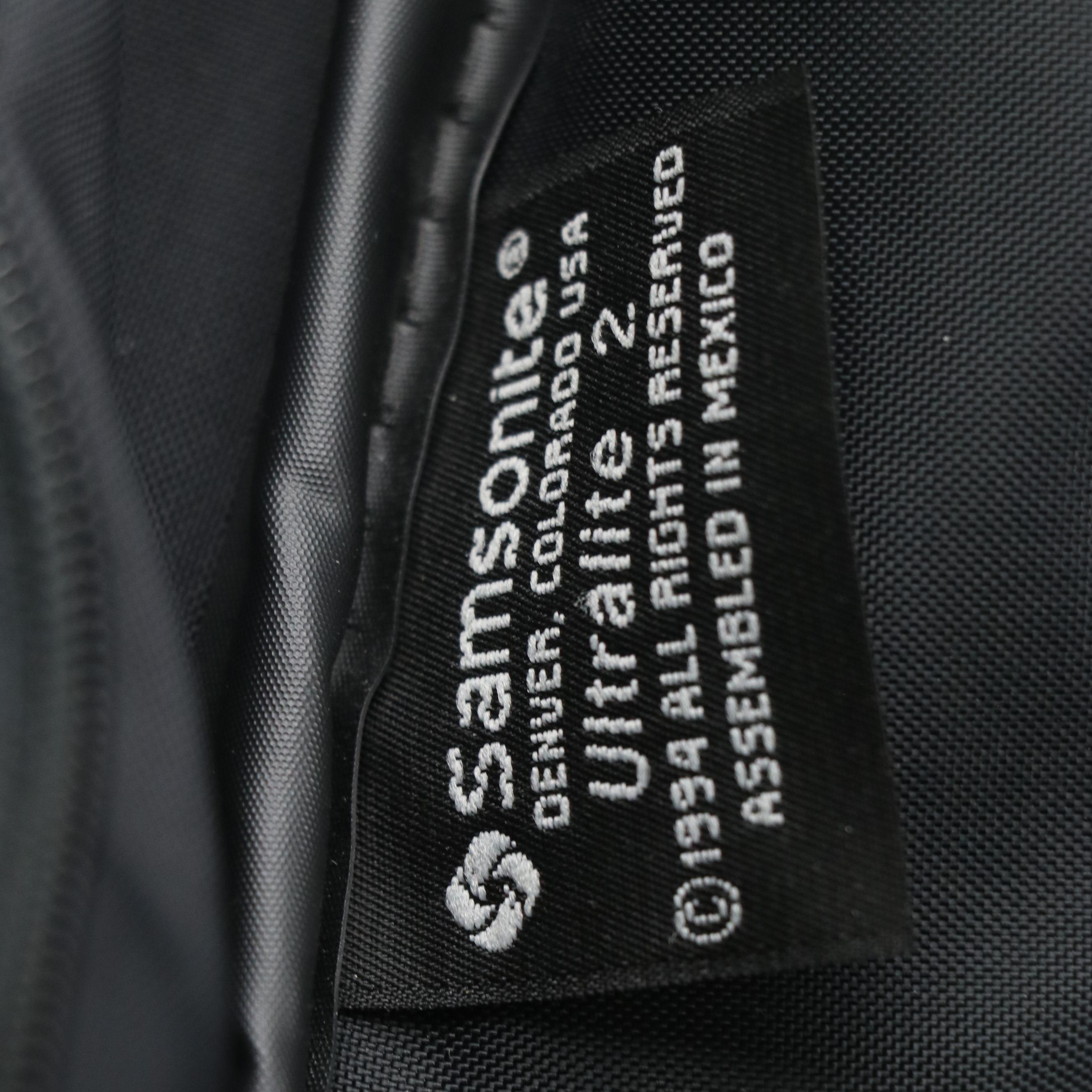 Samsonite Ultralite 2 Garment Travel Bag in Black