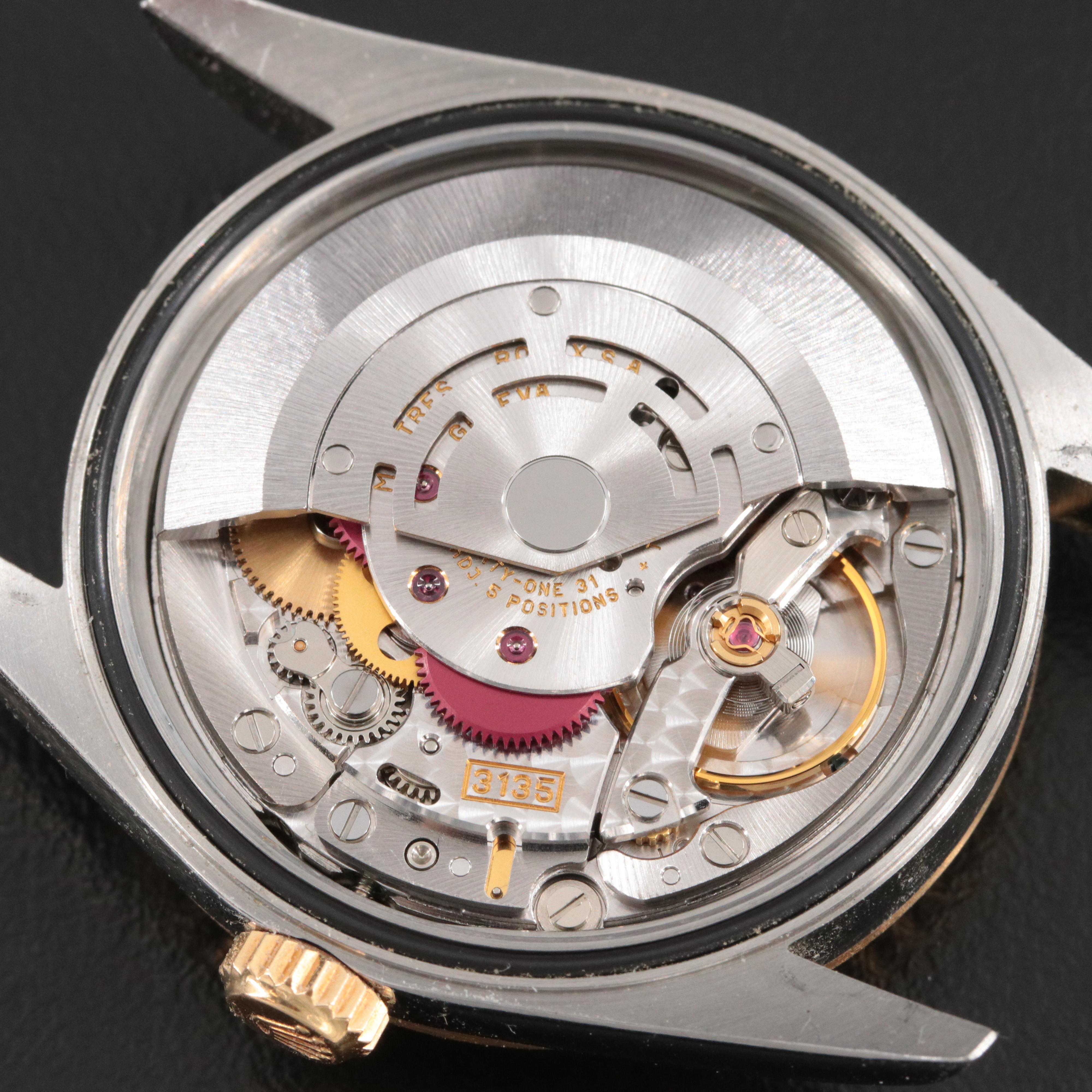 1997-98 Rolex Blue Dial Two Tone Datejust Watch