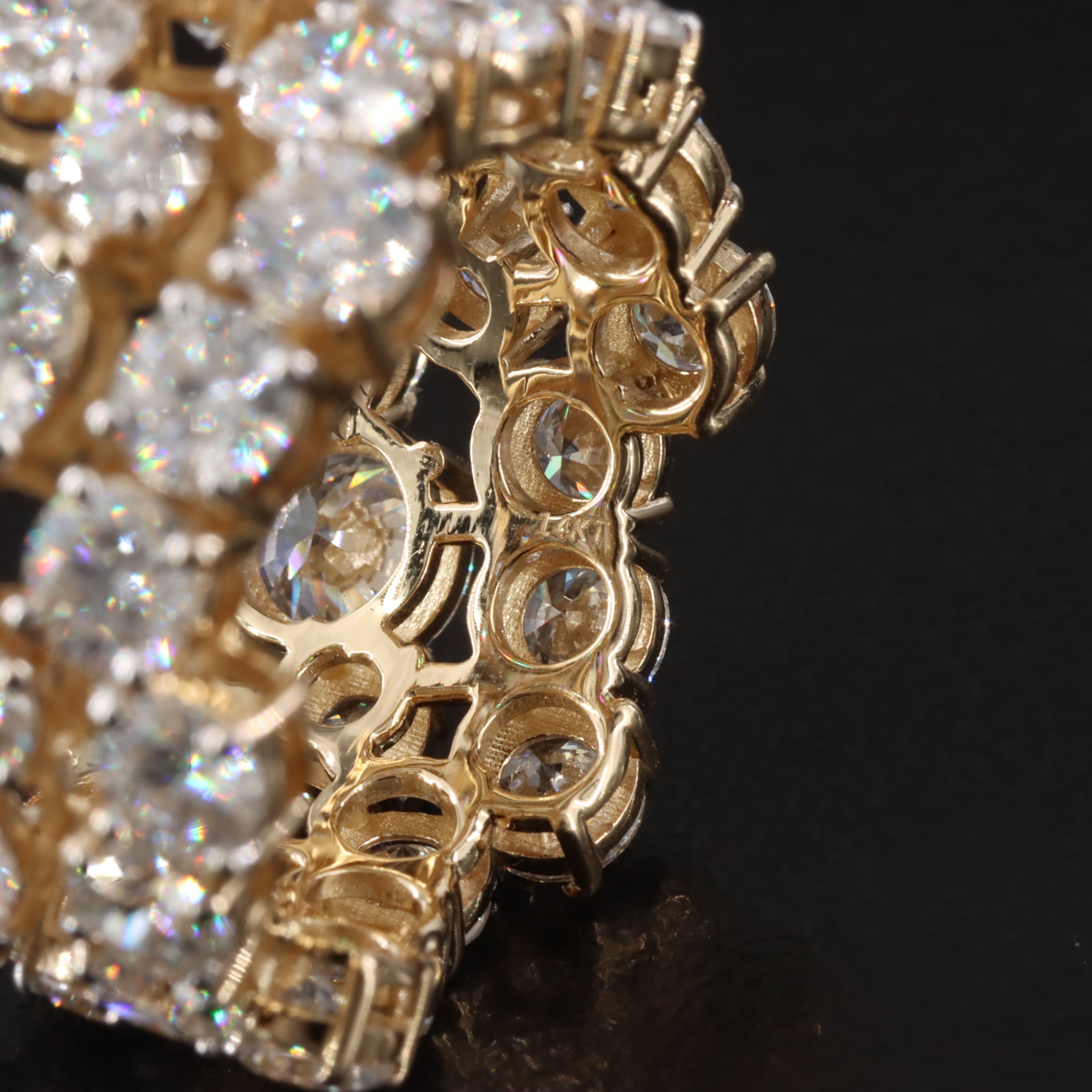 14K 8.75 CTW Lab Grown Diamond Eternity Band