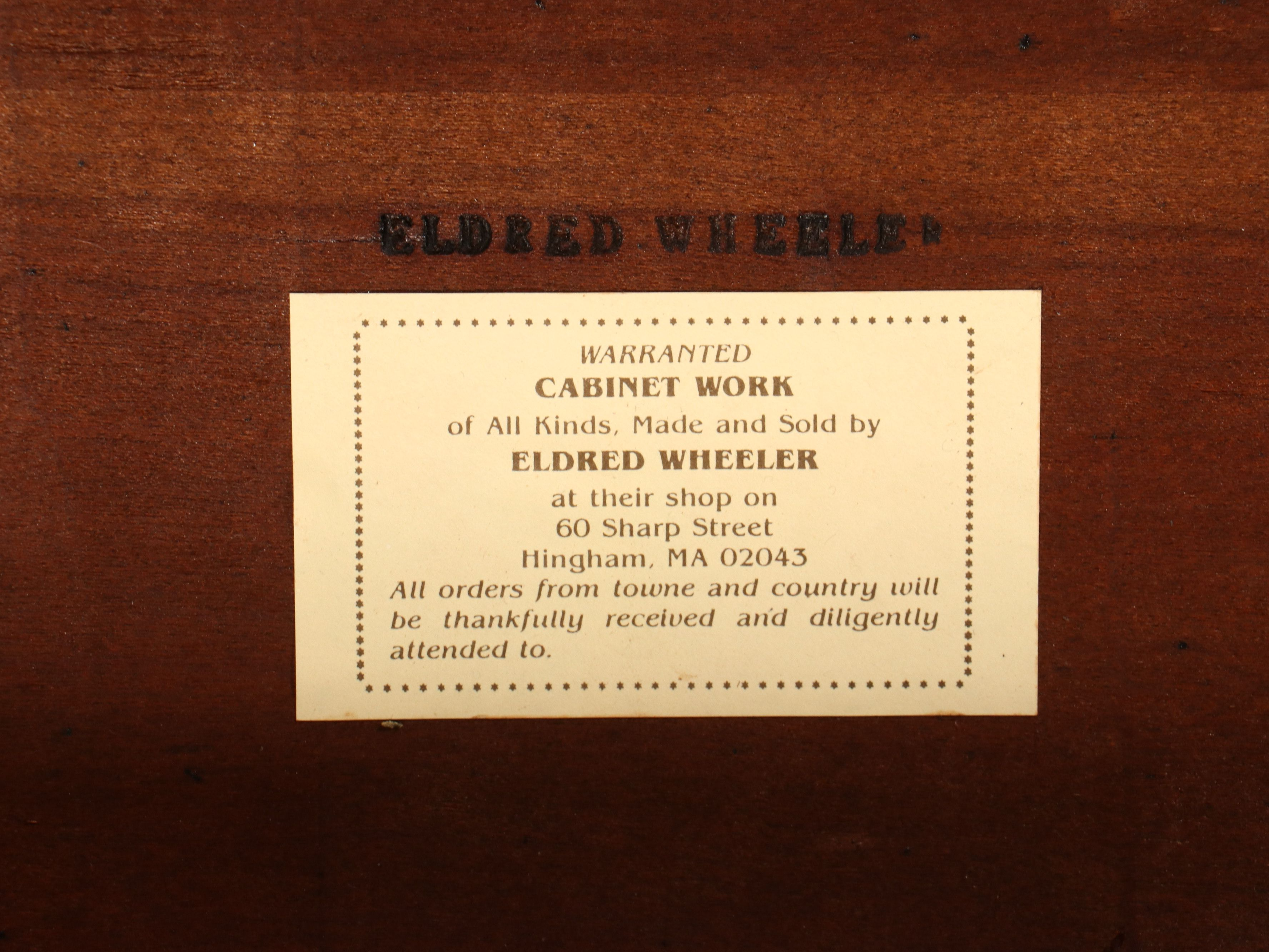 Eldred Wheeler Cherry Drop-Leaf Dining Table with Queen Anne Style Side Chairs