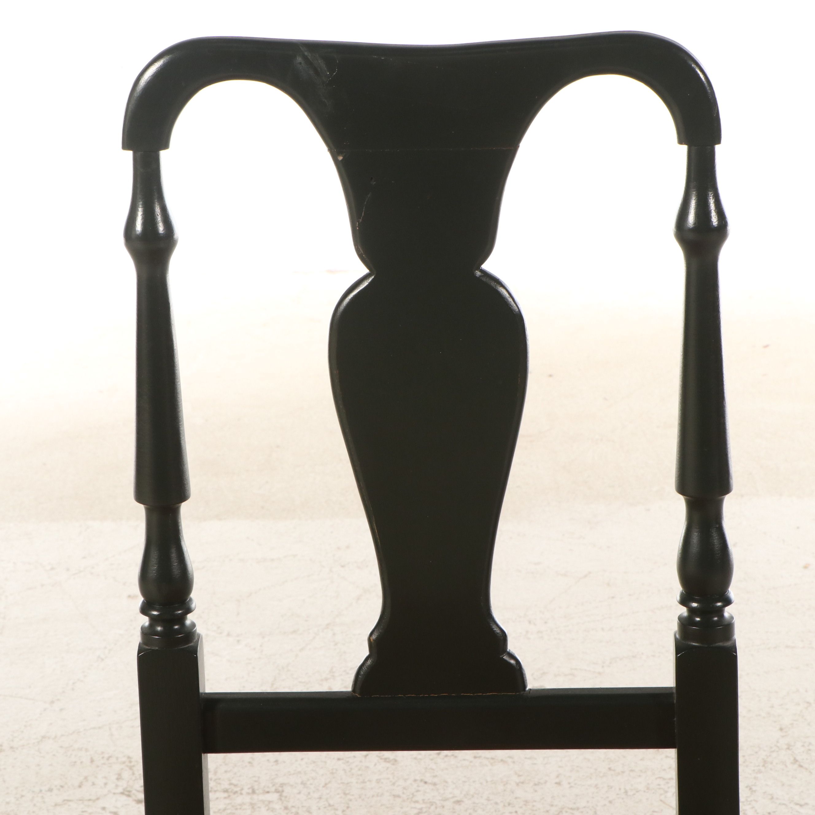 Eldred Wheeler Cherry Drop-Leaf Dining Table with Queen Anne Style Side Chairs