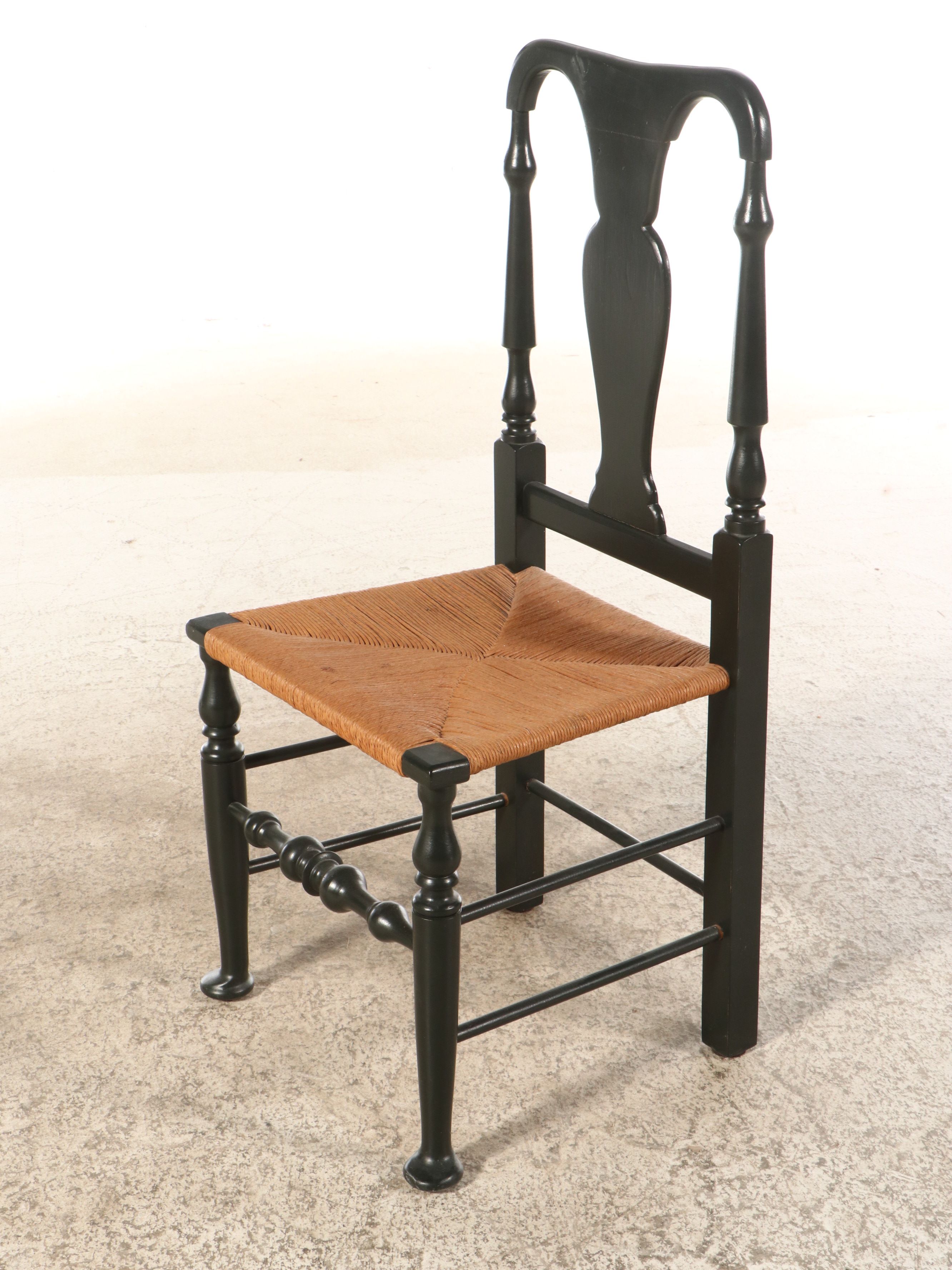 Eldred Wheeler Cherry Drop-Leaf Dining Table with Queen Anne Style Side Chairs