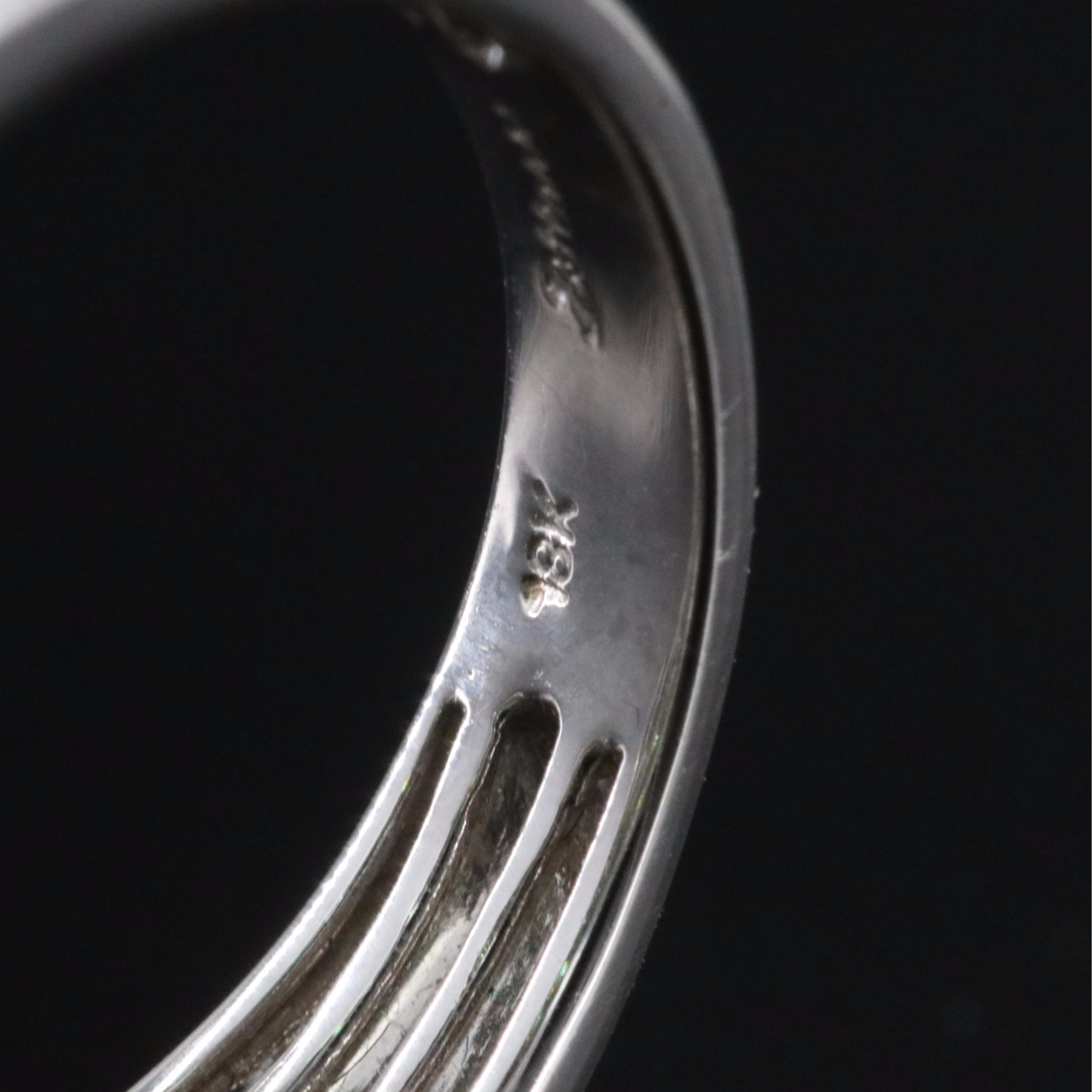 Bellarri 18K Tourmaline and Diamond Swirl Ring