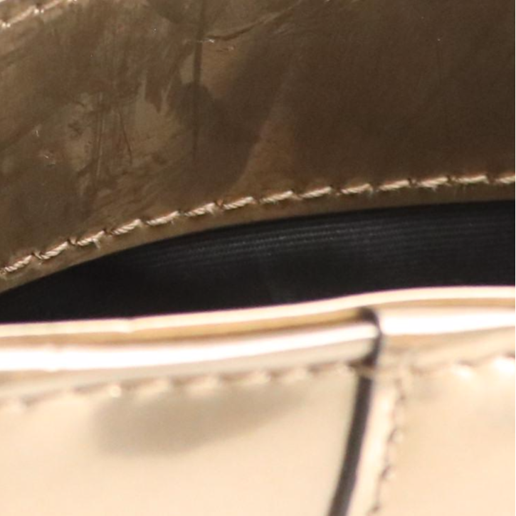 BVLGARI Serpenti Forever Large Chain Satchel in Metallic Glazed Leather