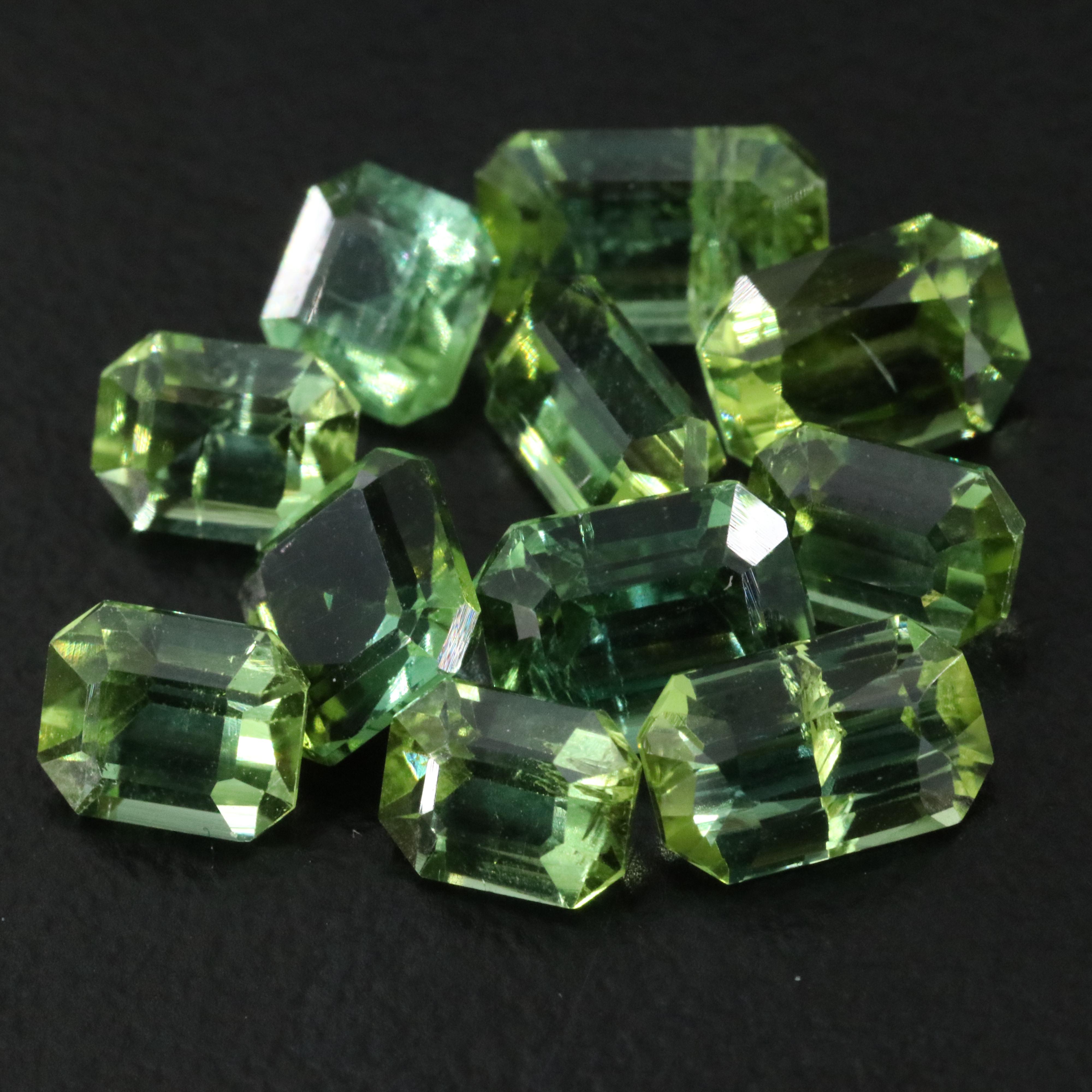 Loose 7.18 CTW Tourmaline Lot