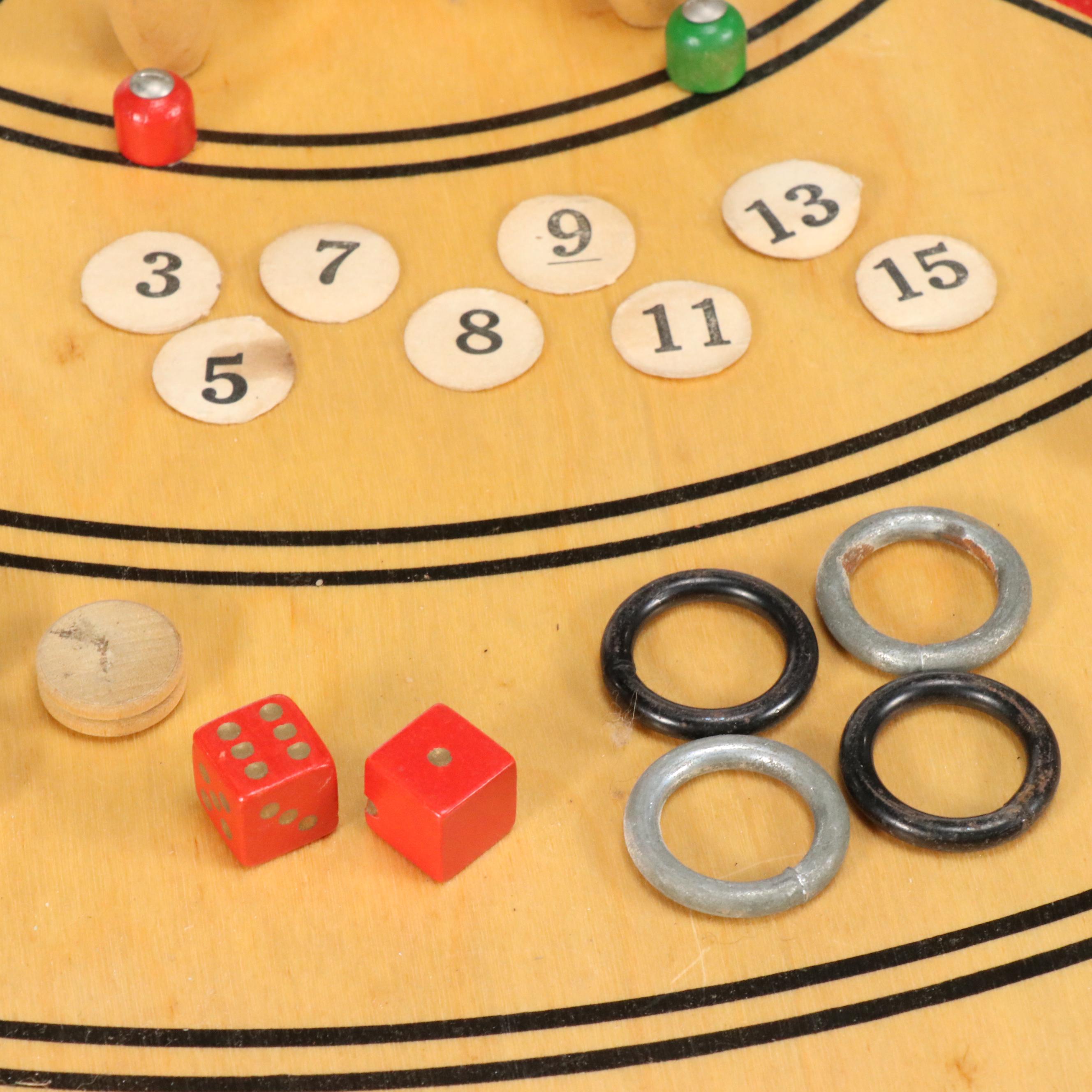 Carrom Wood Game Board and Accessories