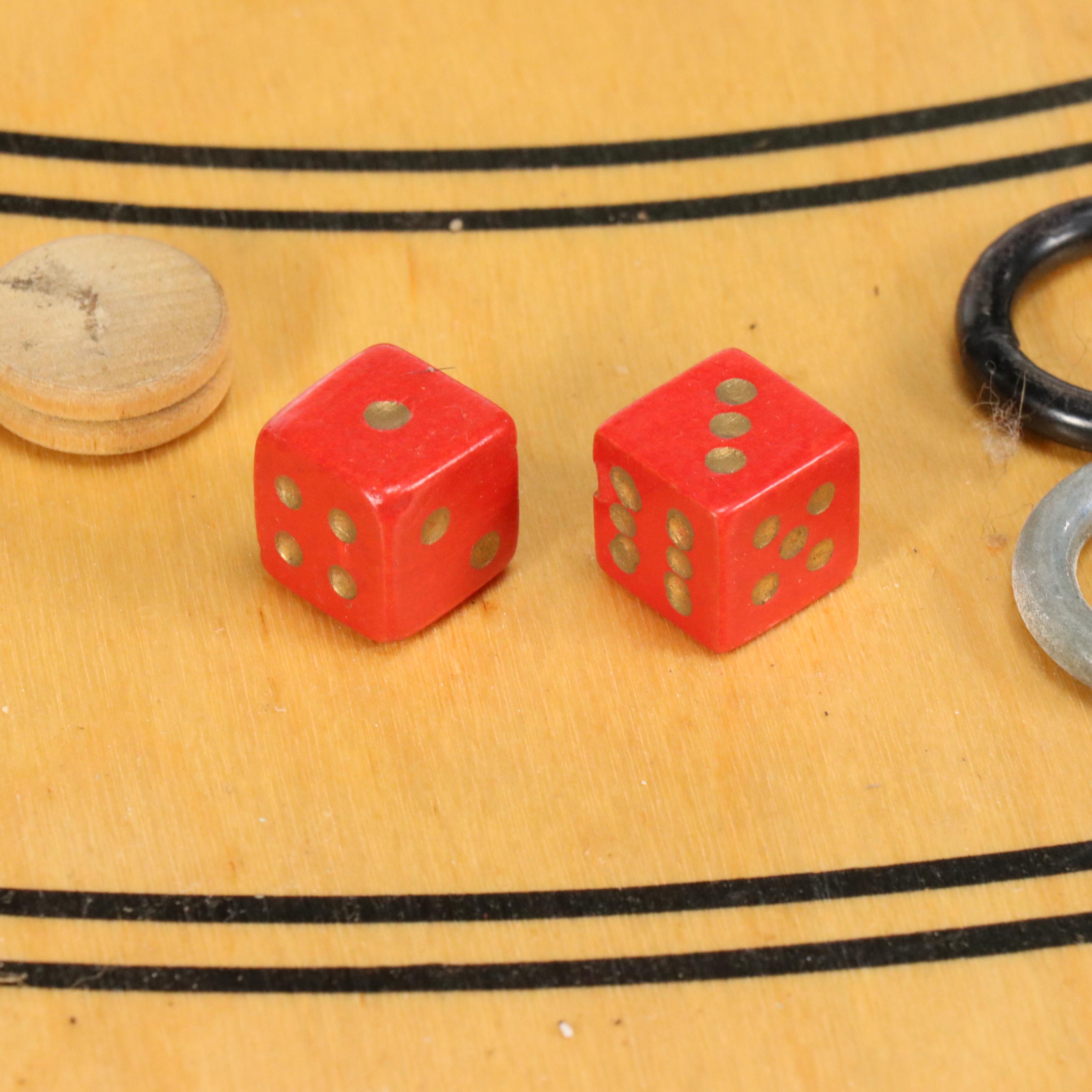 Carrom Wood Game Board and Accessories