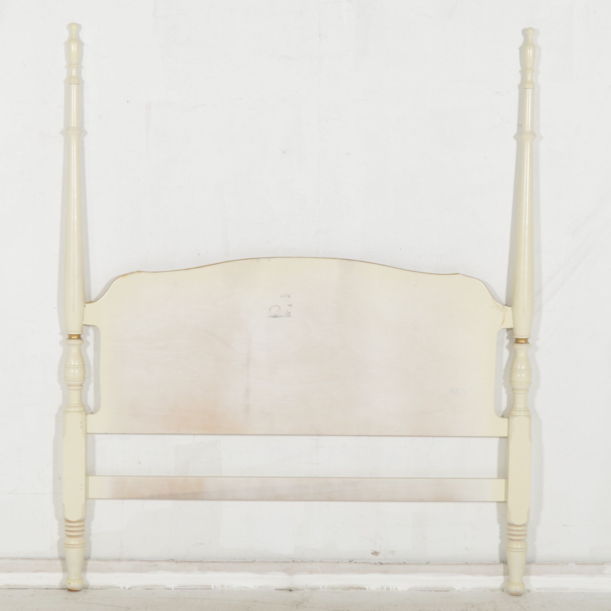 Dixie Painted Four-Poster Canopy Full Size Bed Frame