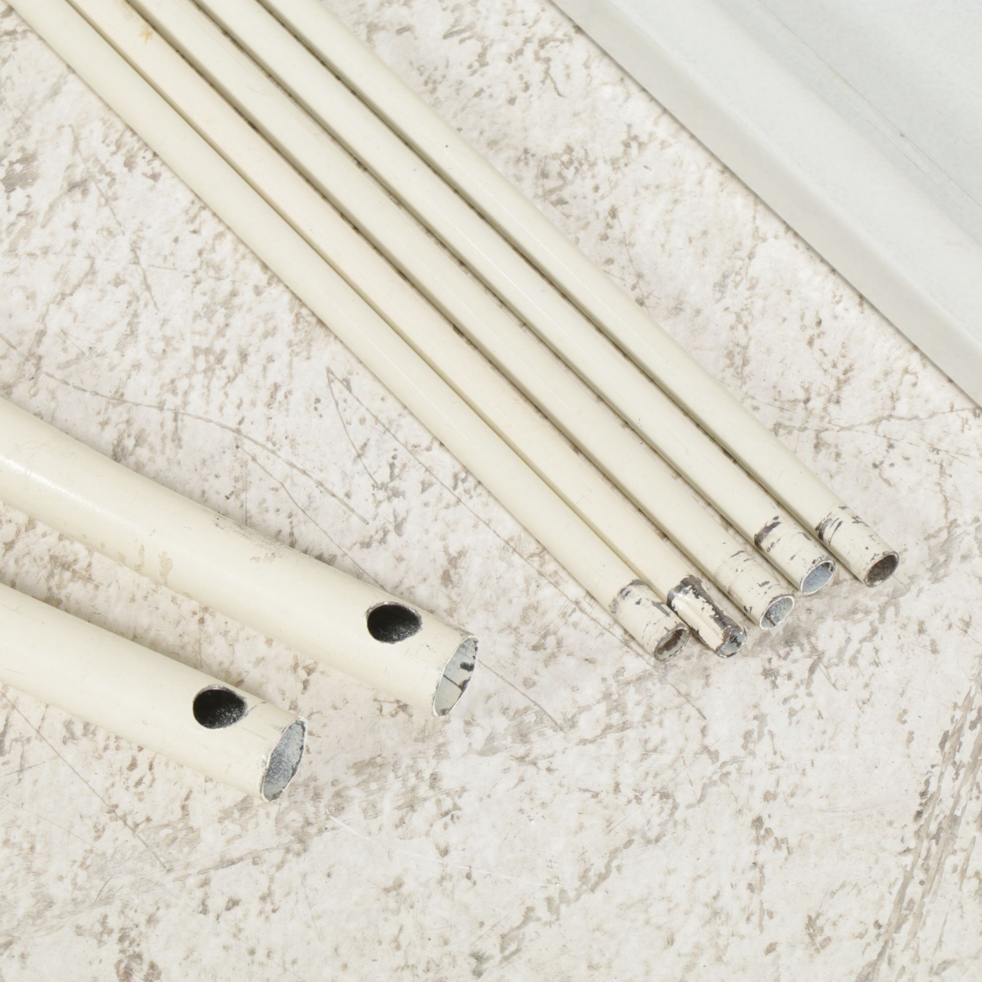 Dixie Painted Four-Poster Canopy Full Size Bed Frame