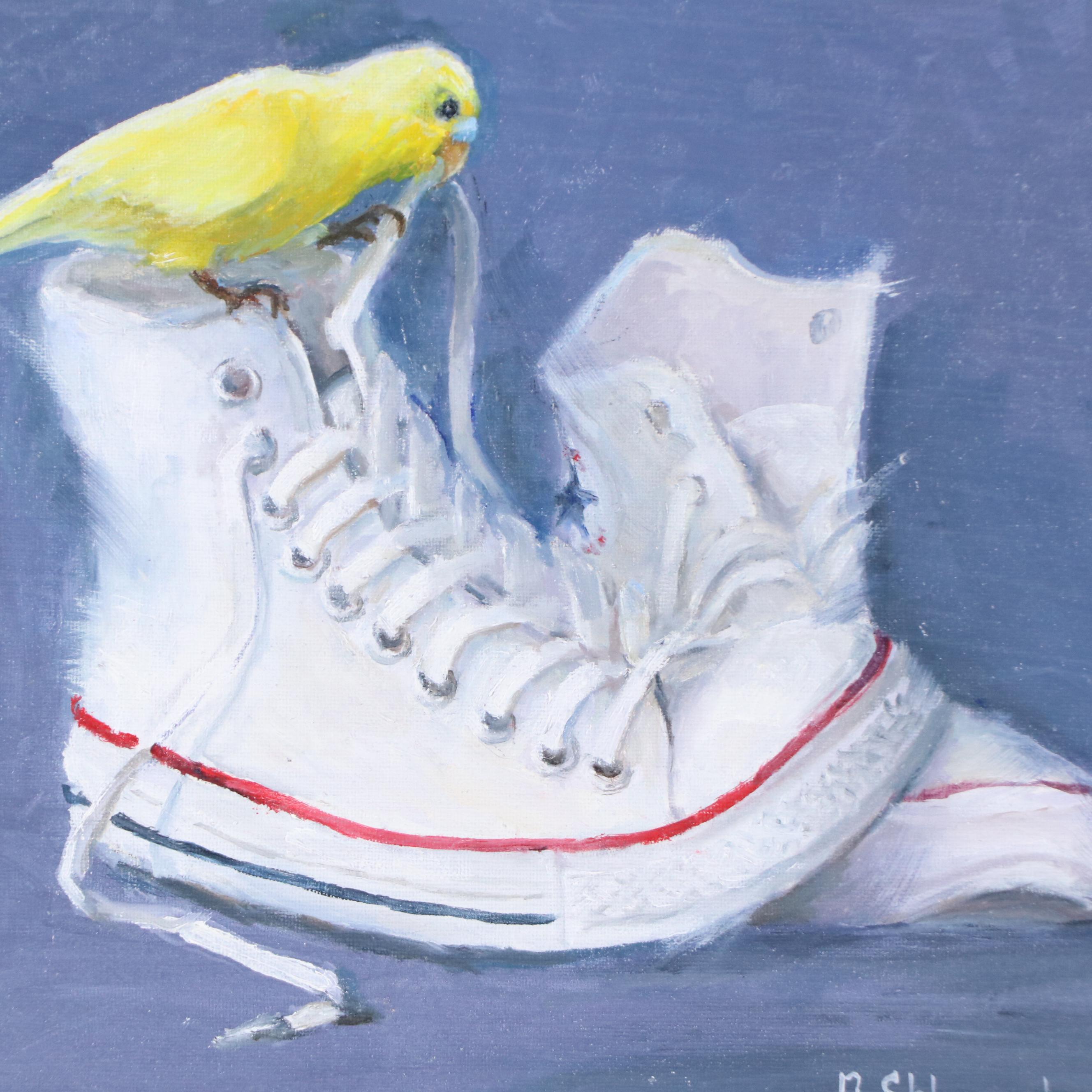 Nataliya Shlomenko Oil Painting "Favorite Sneakers," 2025