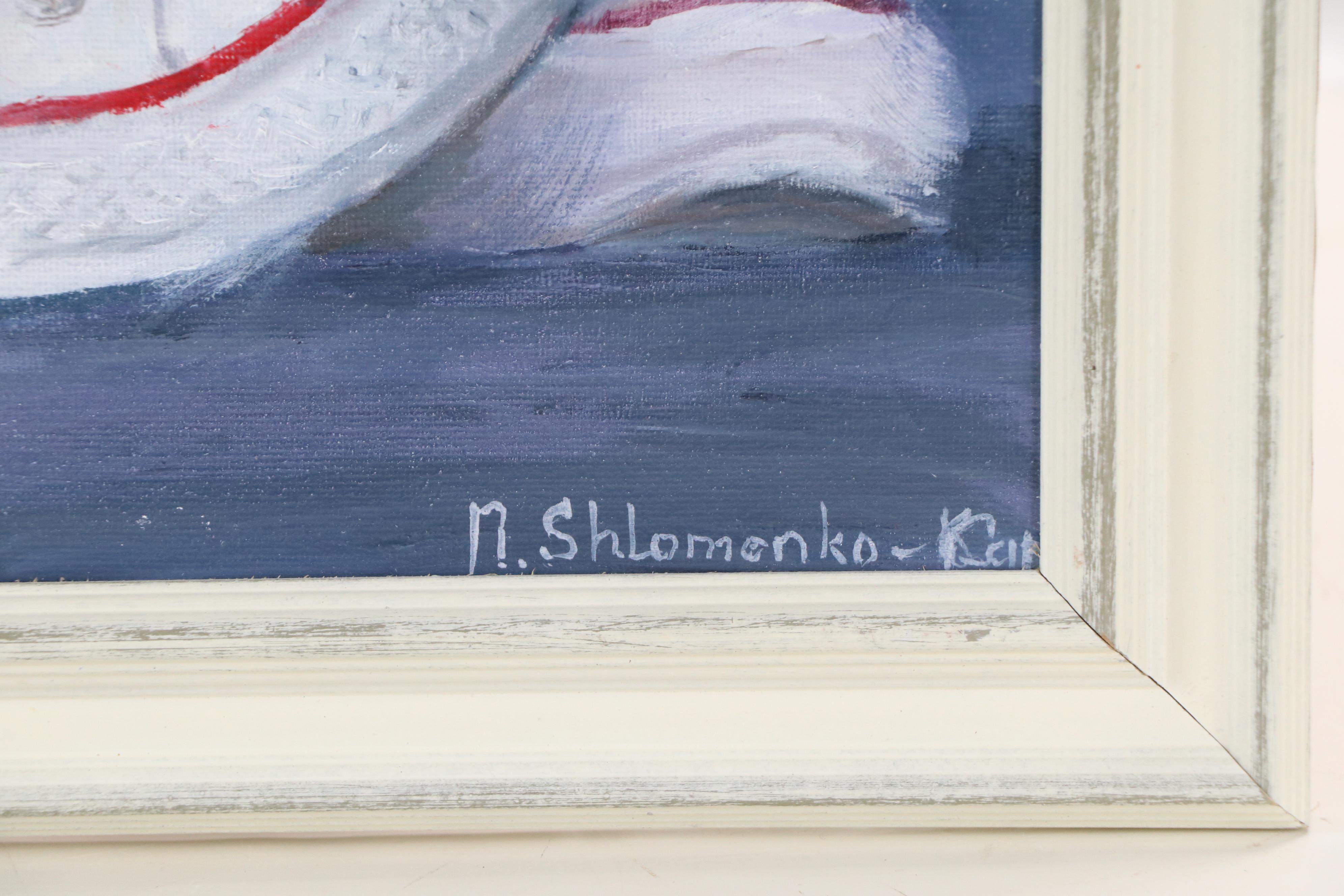 Nataliya Shlomenko Oil Painting "Favorite Sneakers," 2025