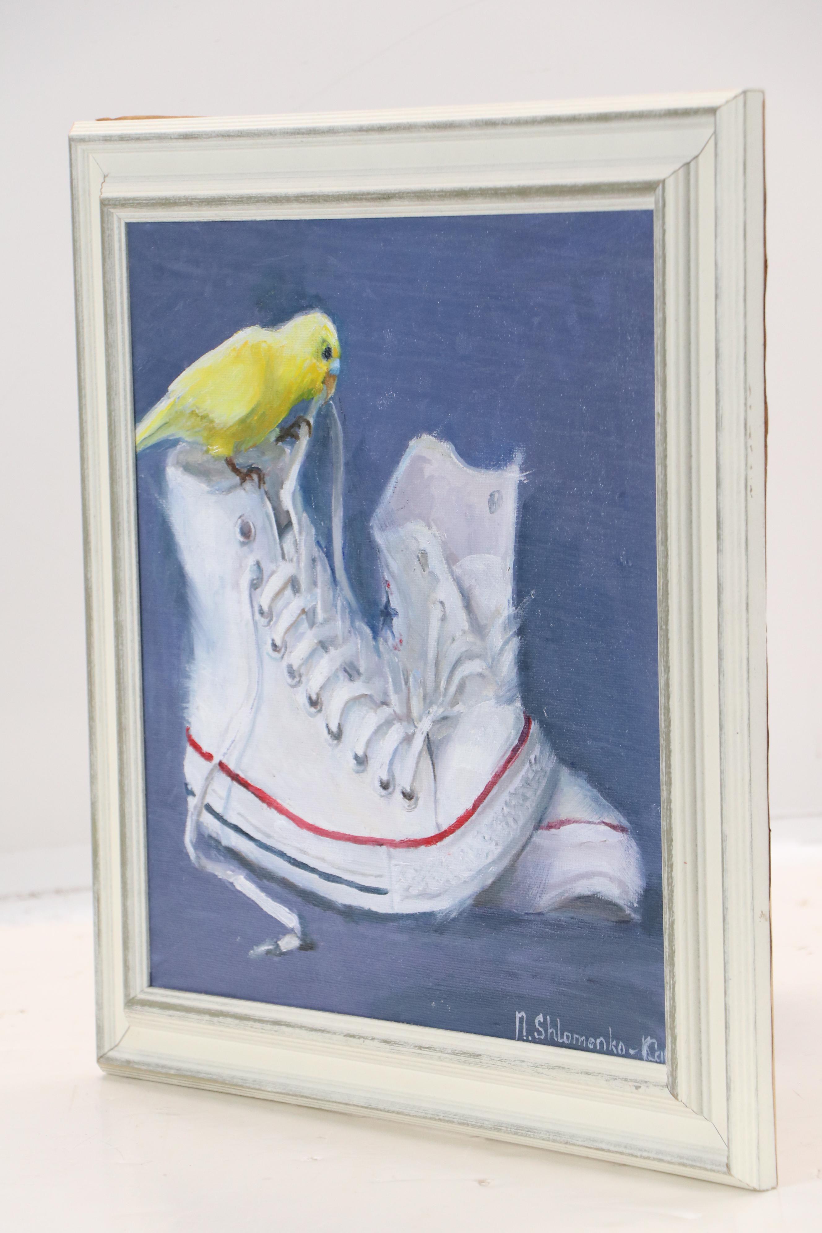 Nataliya Shlomenko Oil Painting "Favorite Sneakers," 2025