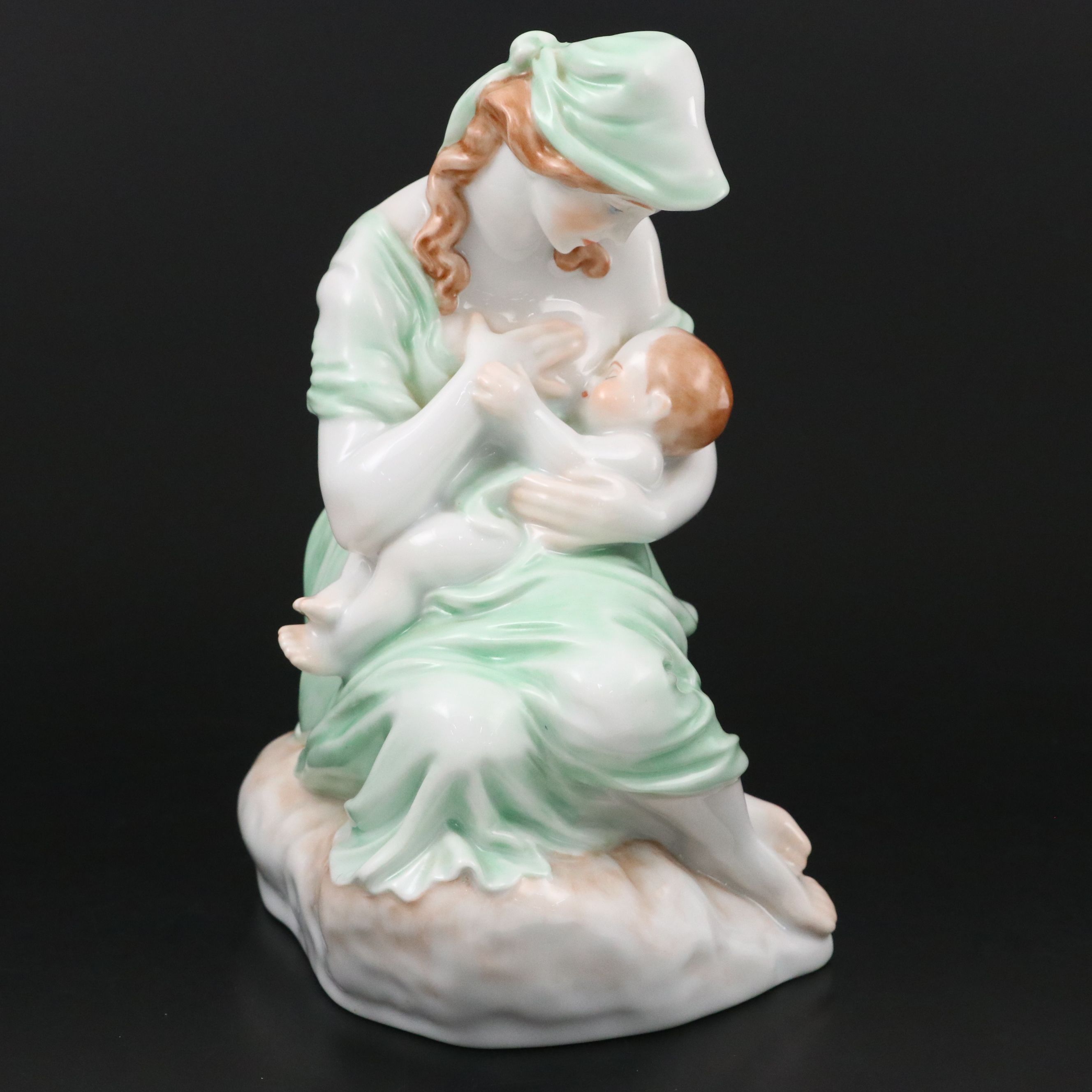 Herend "Motherhood" Porcelain Figurine