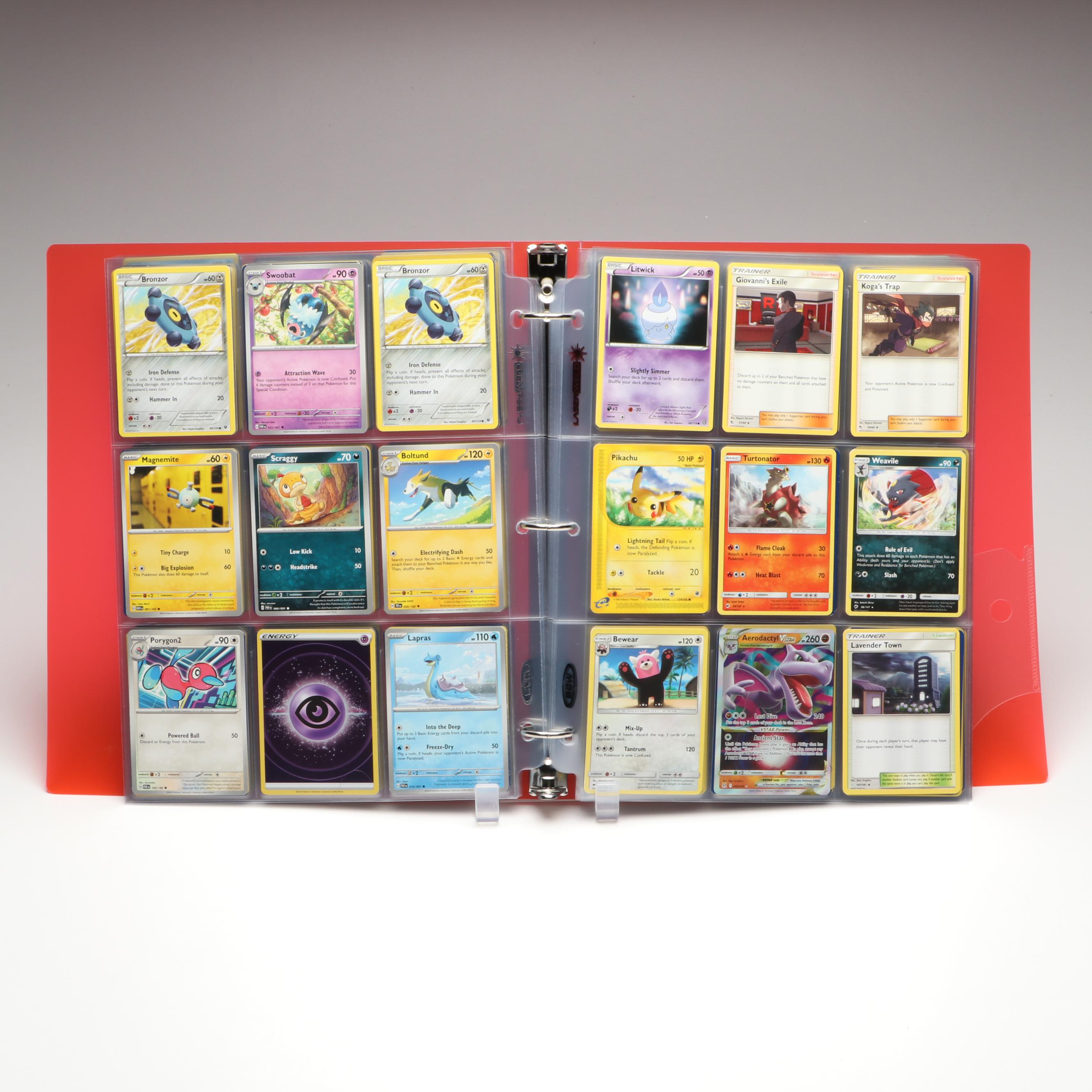 Pokémon Card Collection Featuring Holos and More, 1990s–2020s