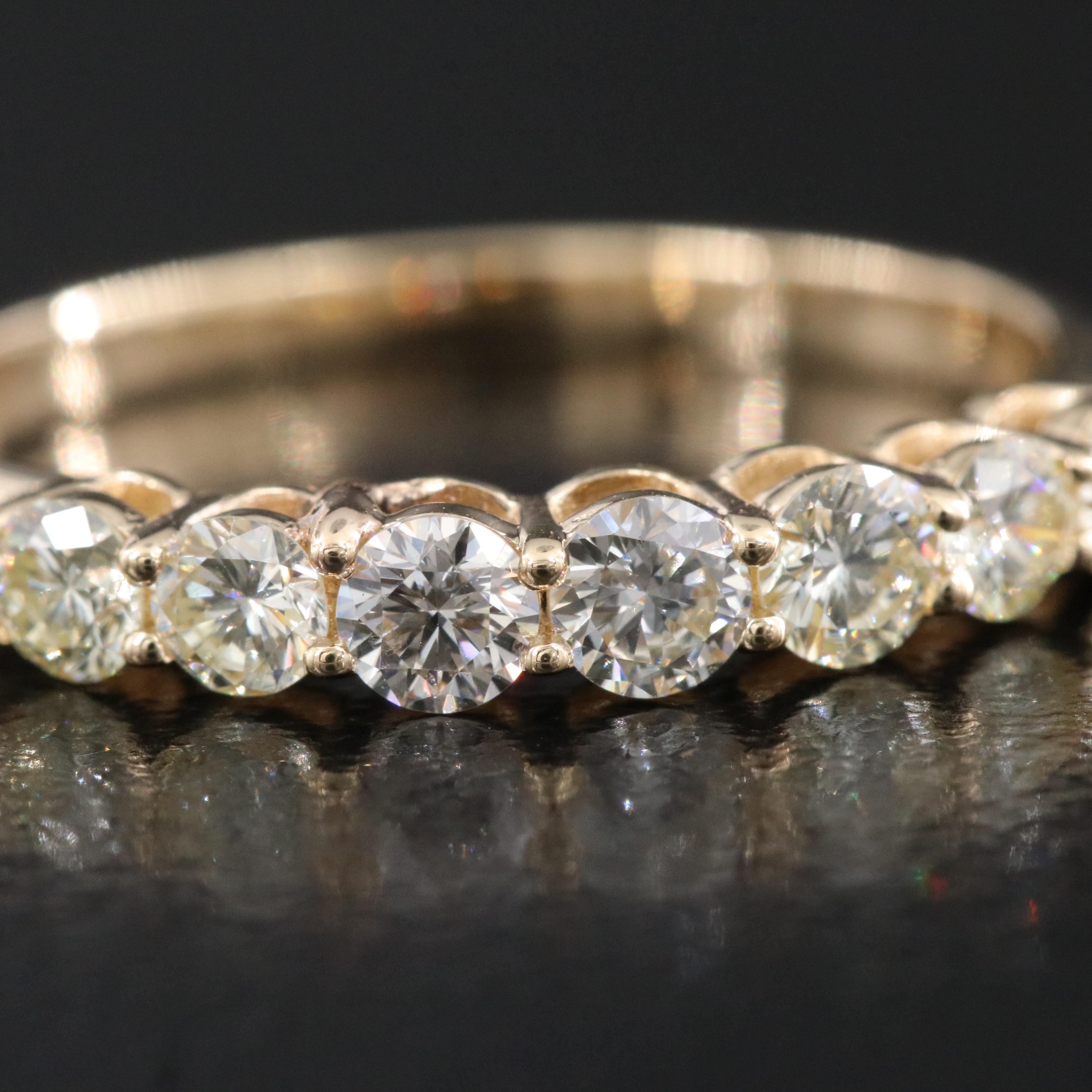 14K 0.70 CTW Diamond Ring