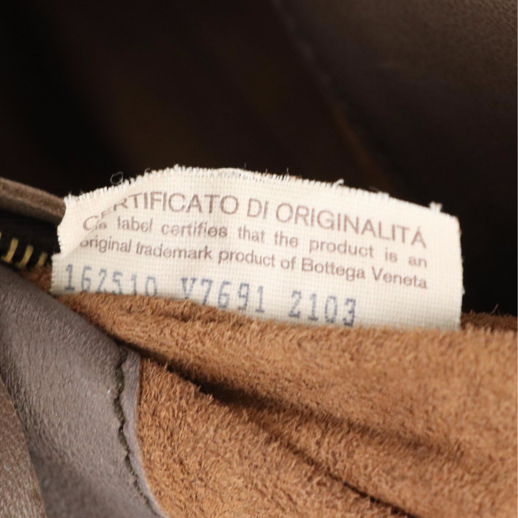 Bottega Veneta Old Petra Napoli Shoulder Bag in Calfskin and Intrecciato Leather