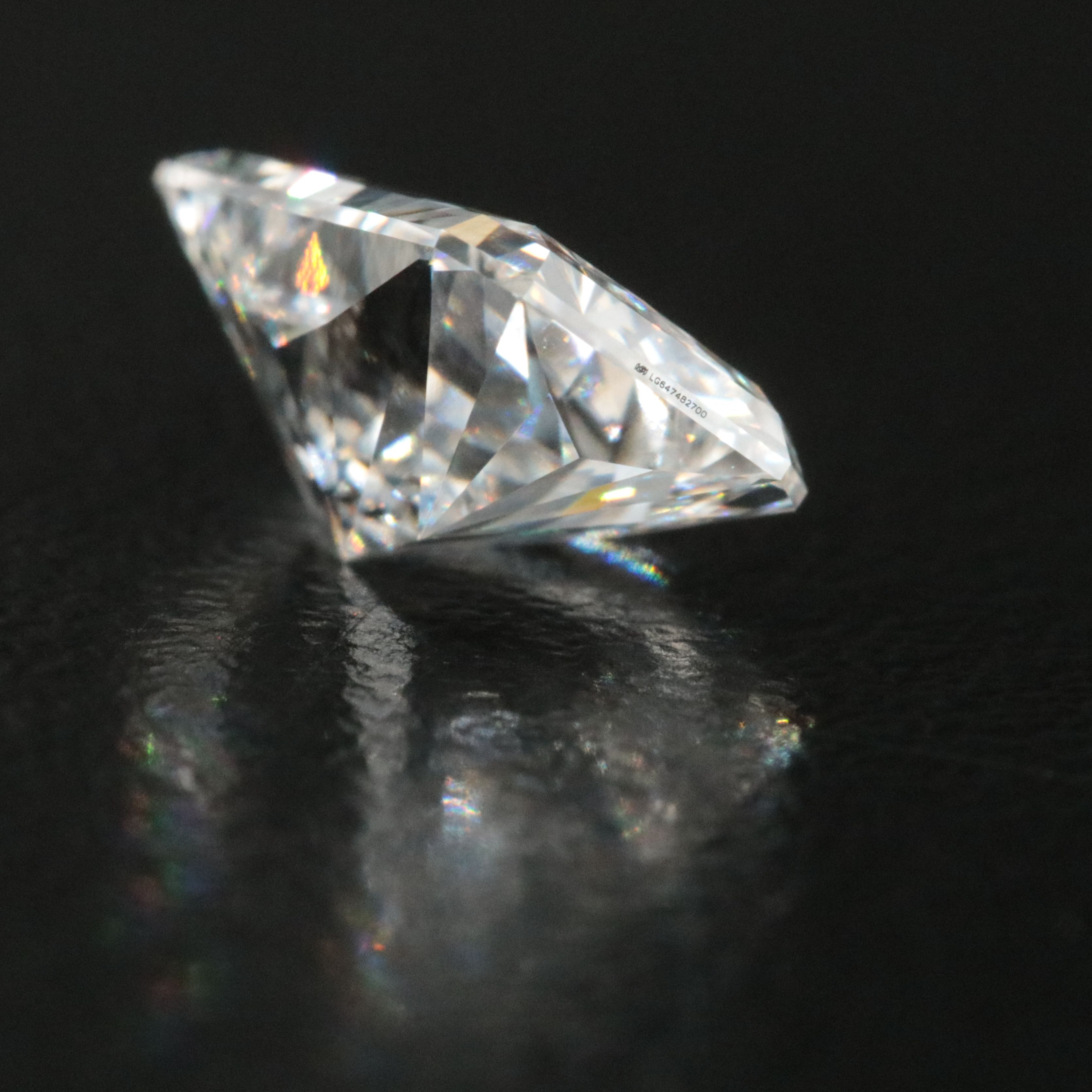 Loose 1.76 CT Lab Grown Diamond with IGI Report