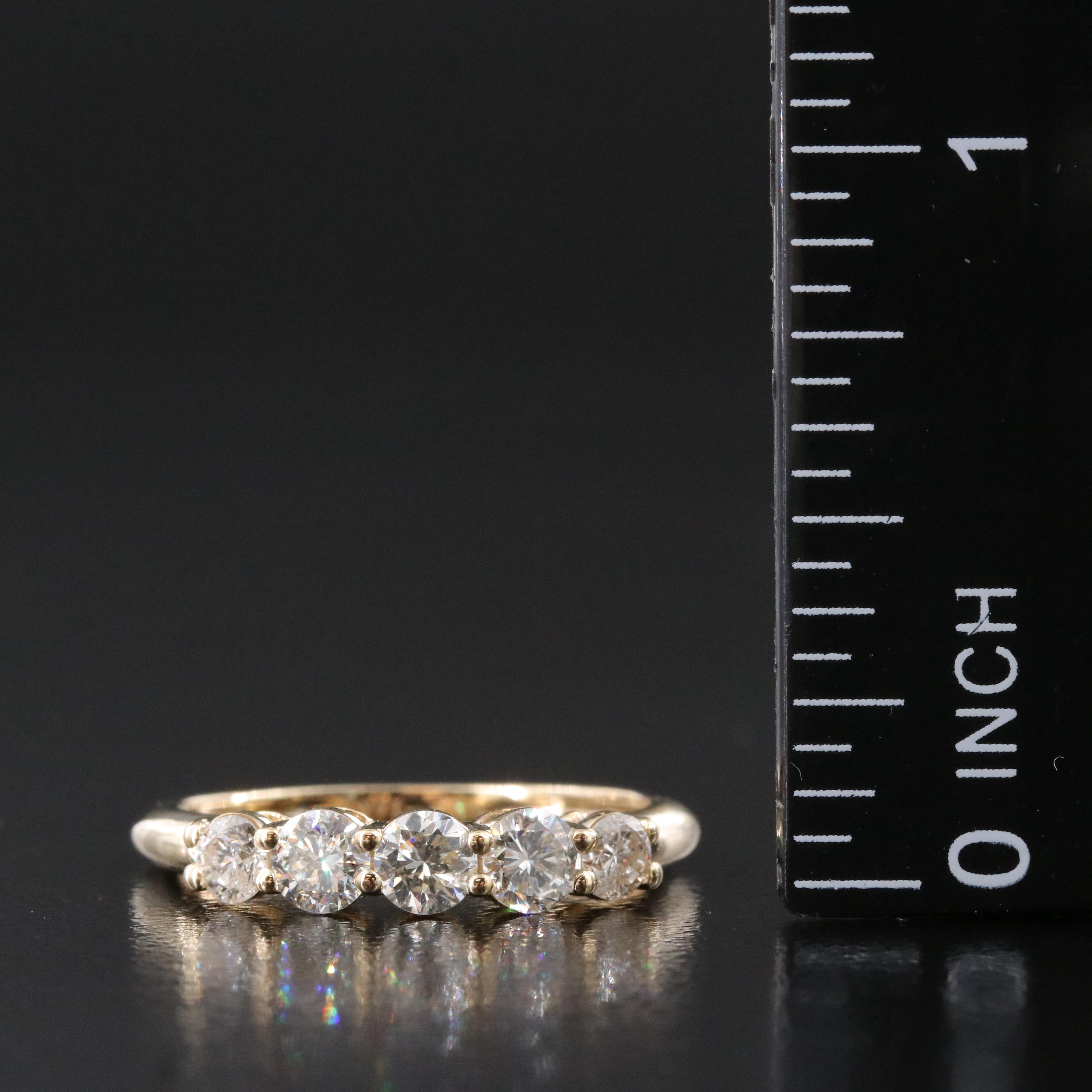 14K 0.89 CTW Diamond Ring