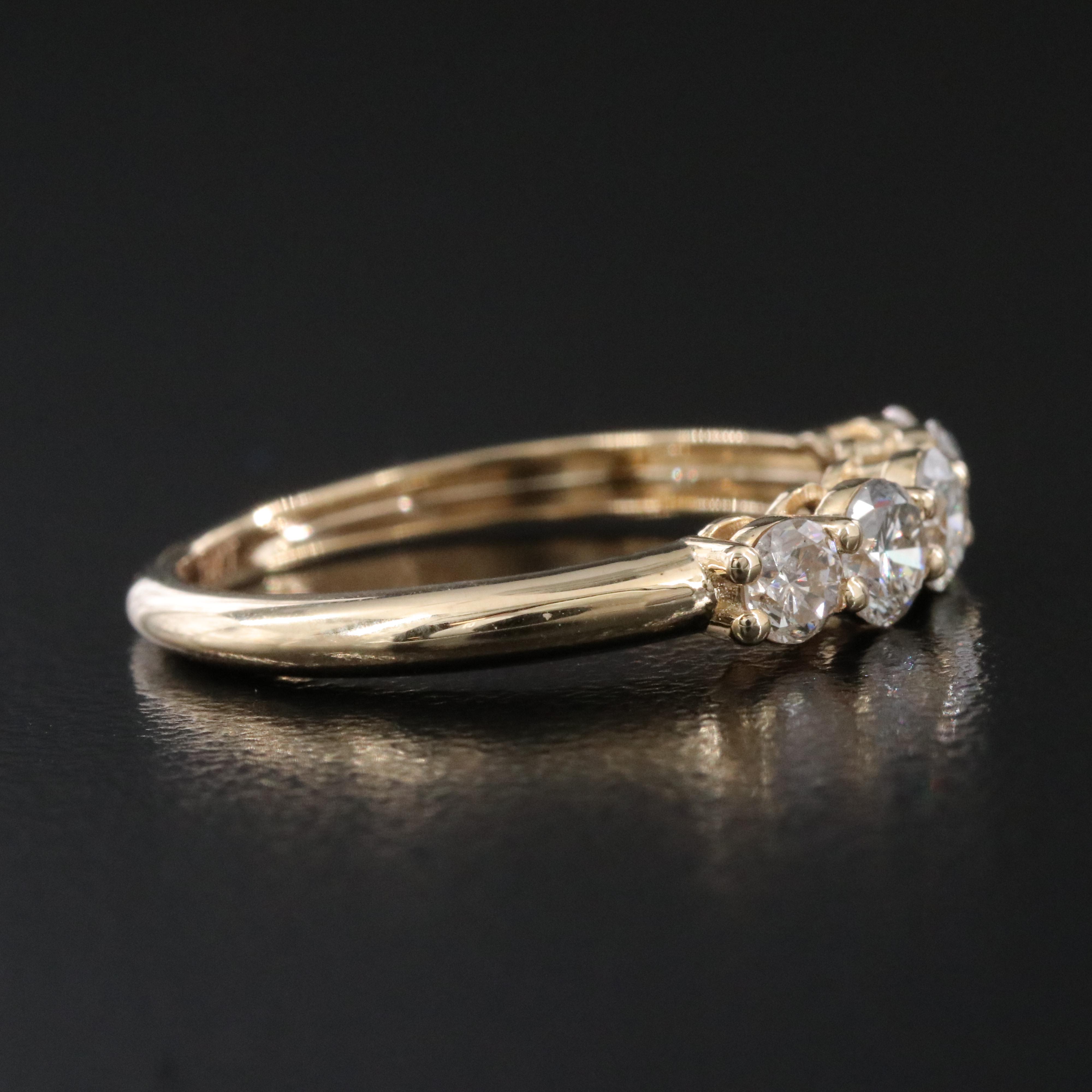 14K 0.89 CTW Diamond Ring