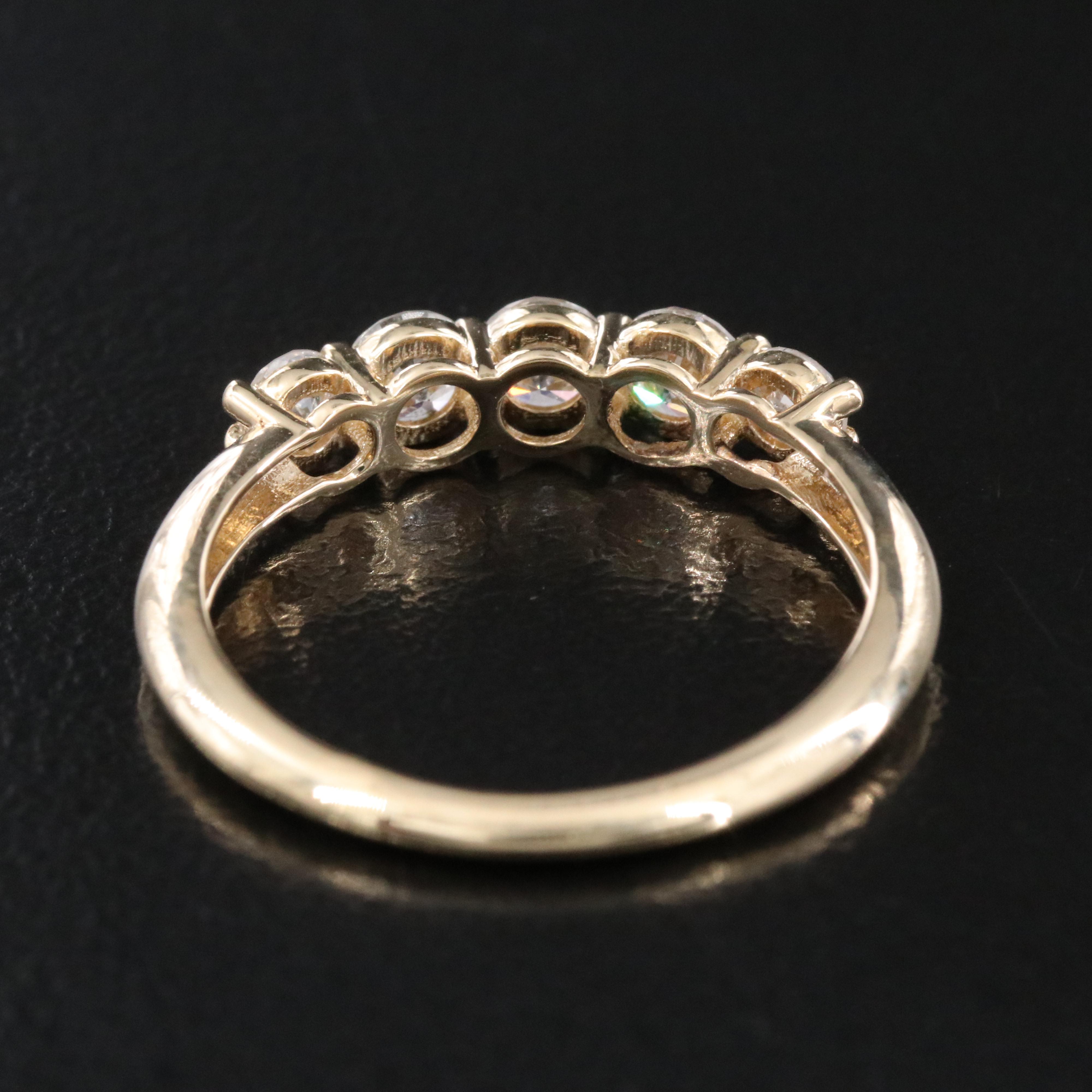 14K 0.89 CTW Diamond Ring