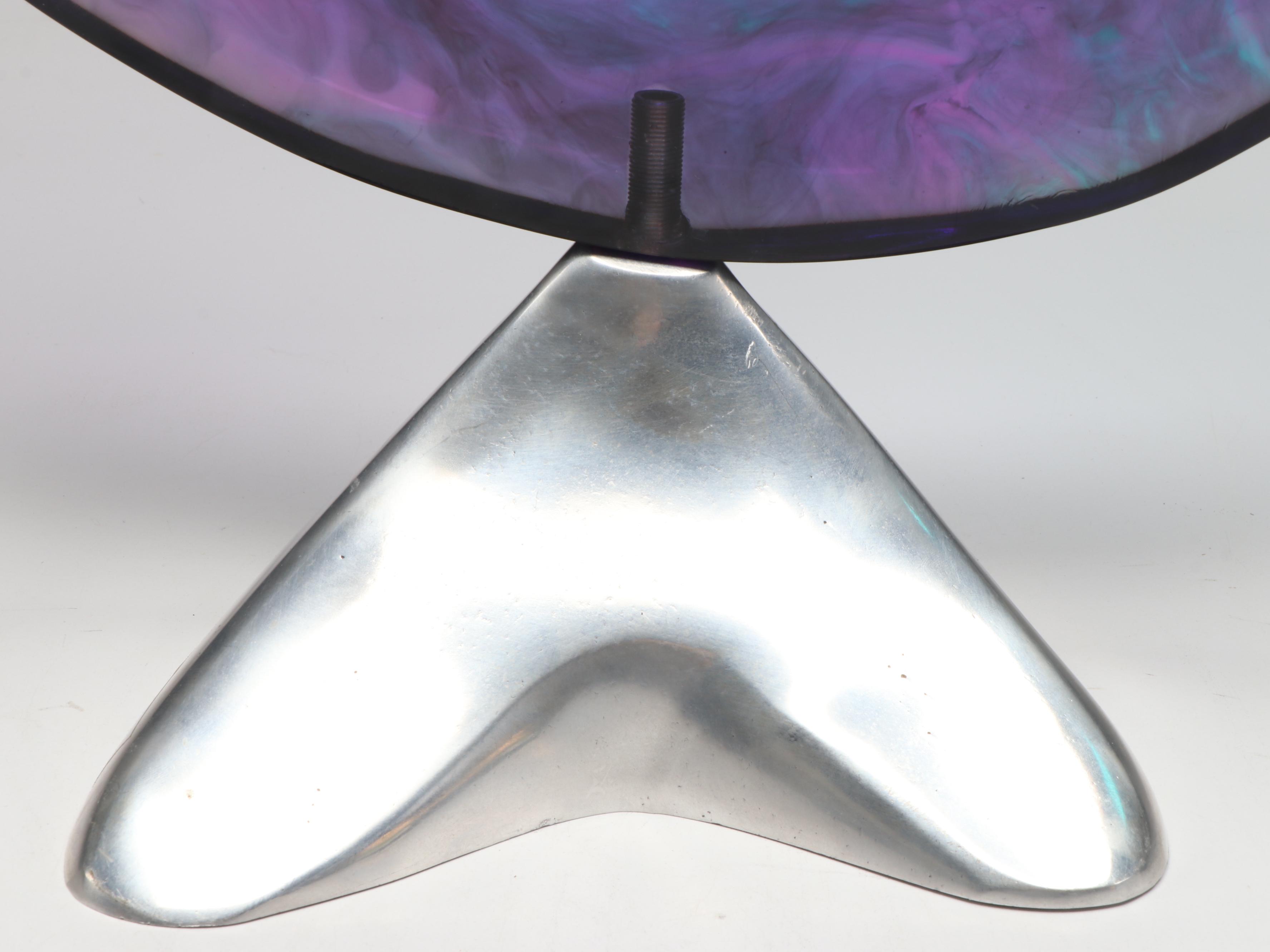 Shlomi Haziza Signed Resin on Acrylic Abstract Sculpture