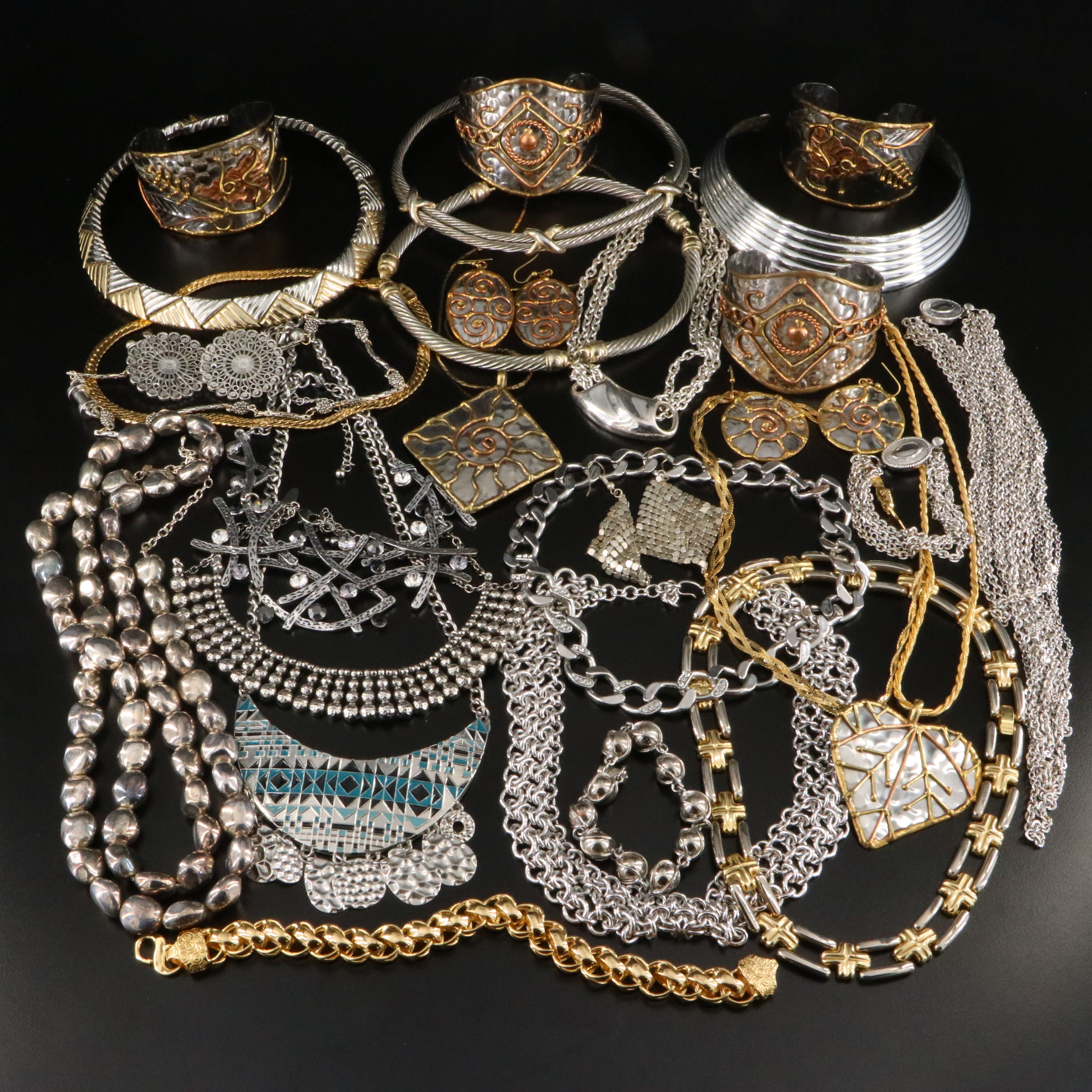 Necklace, Bracelet and Earring Collection