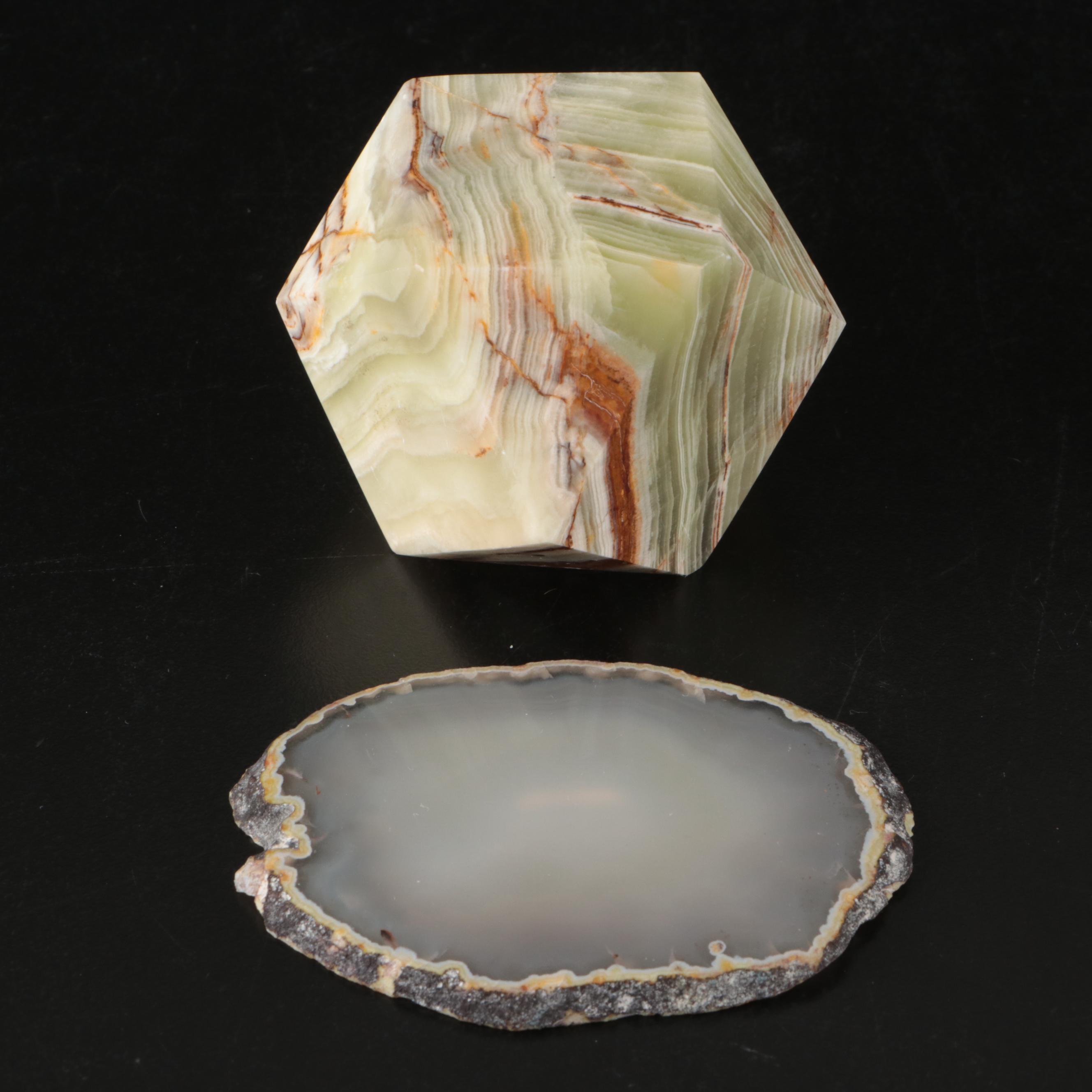 Animal Form and Carved Stone Figurines, Paperweights and More