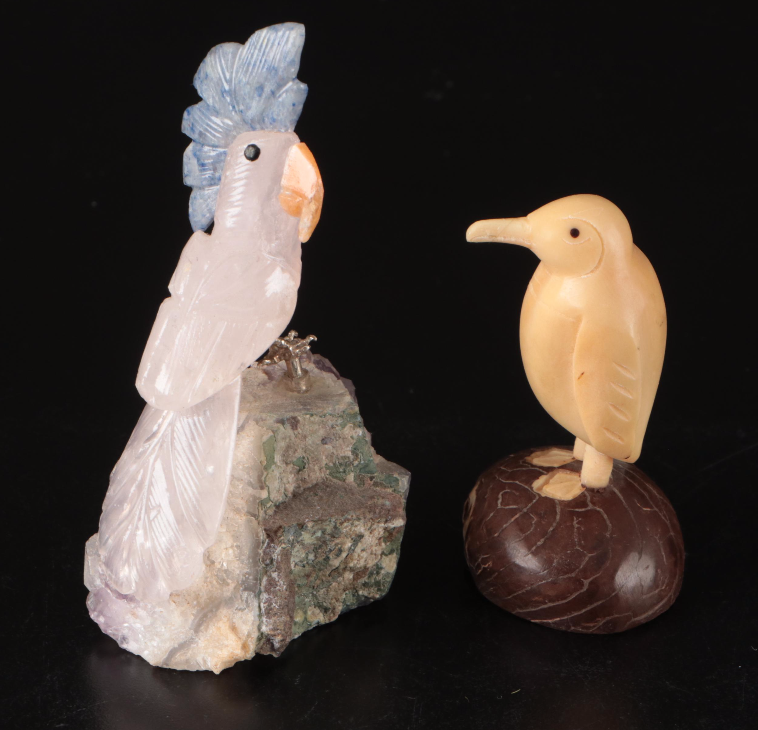 Animal Form and Carved Stone Figurines, Paperweights and More