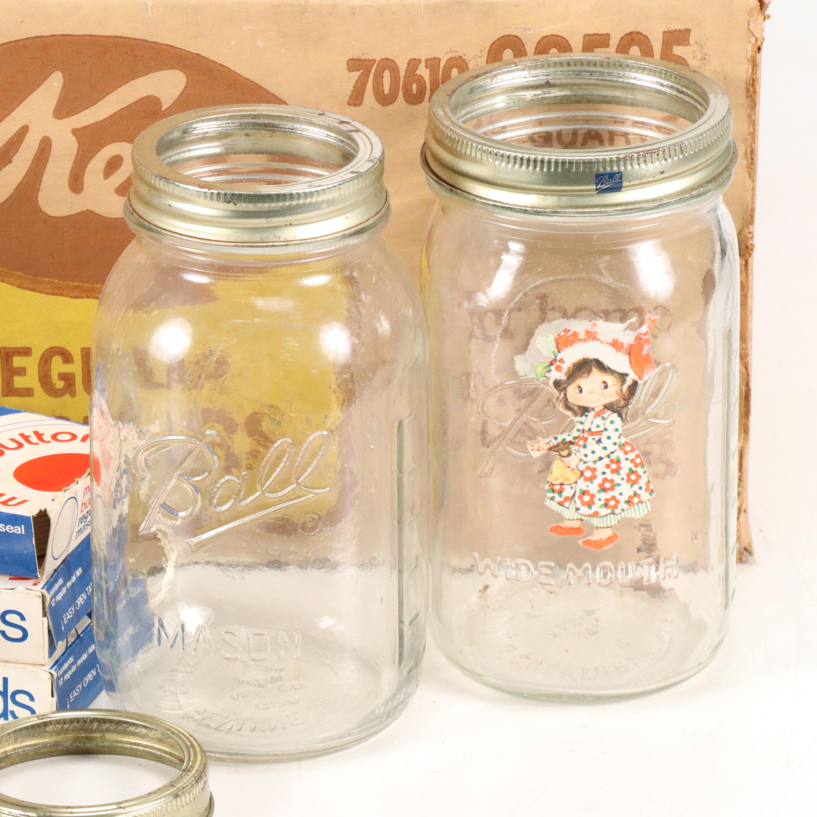 Kerr Glass Mason Jars