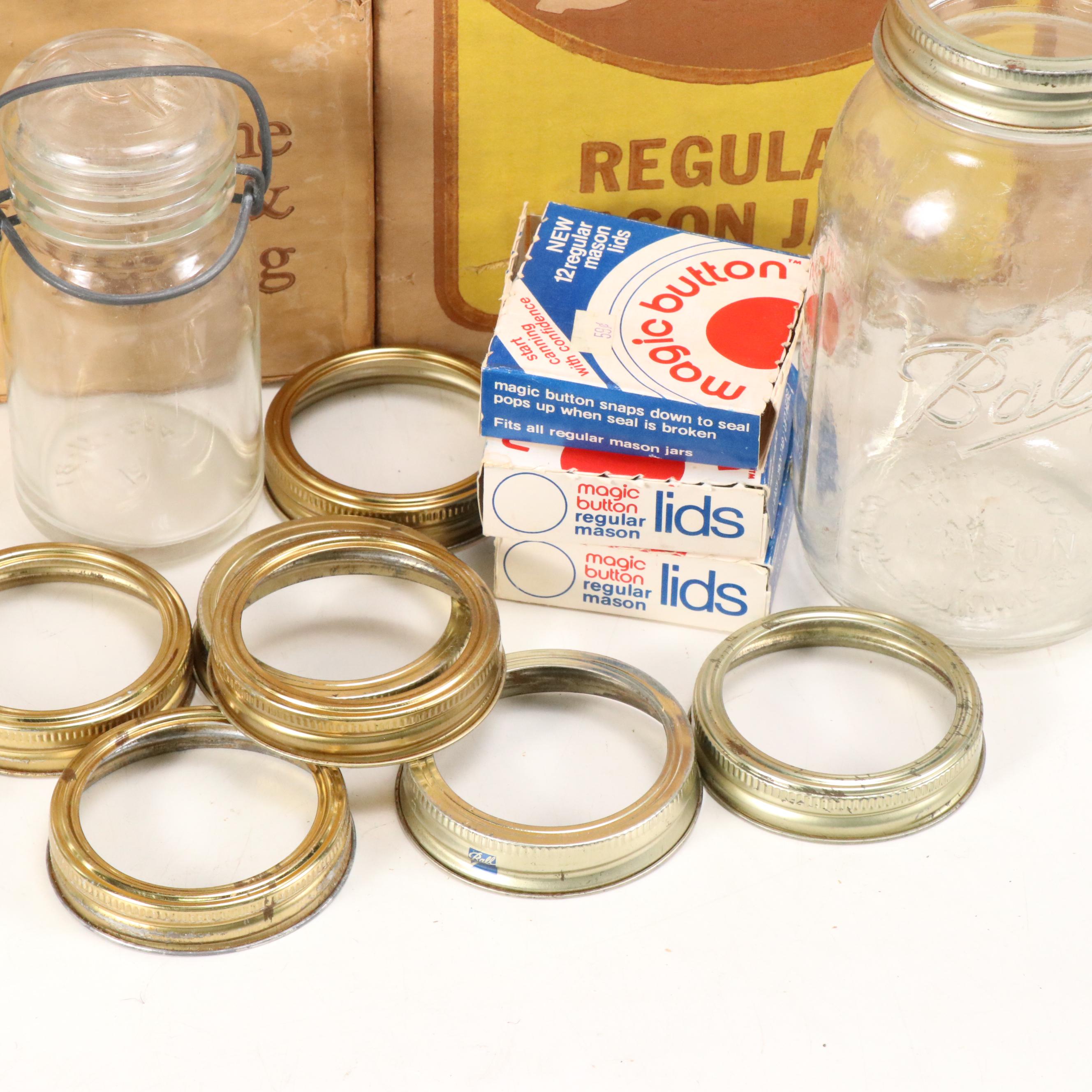 Kerr Glass Mason Jars
