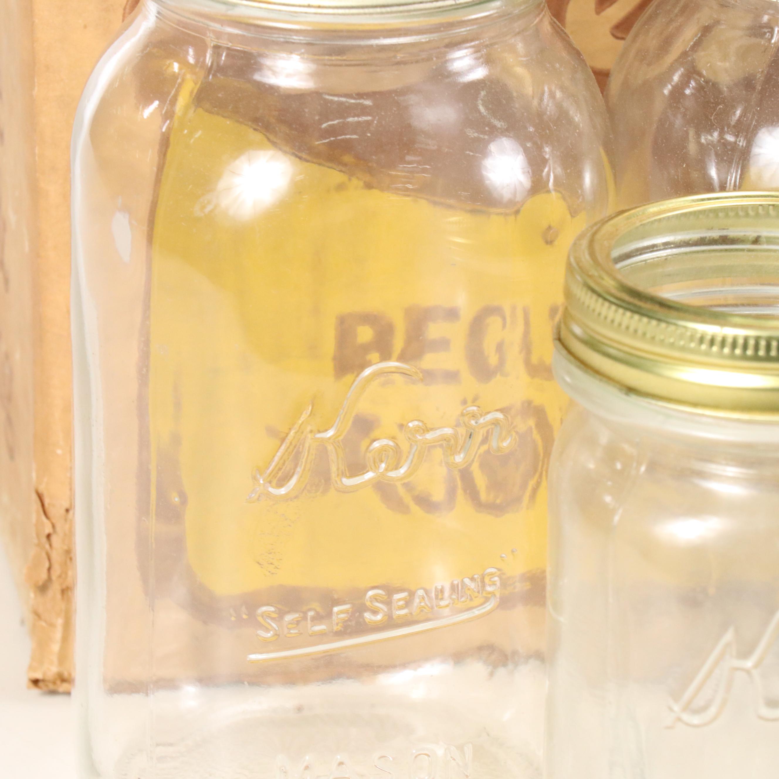 Kerr Glass Mason Jars