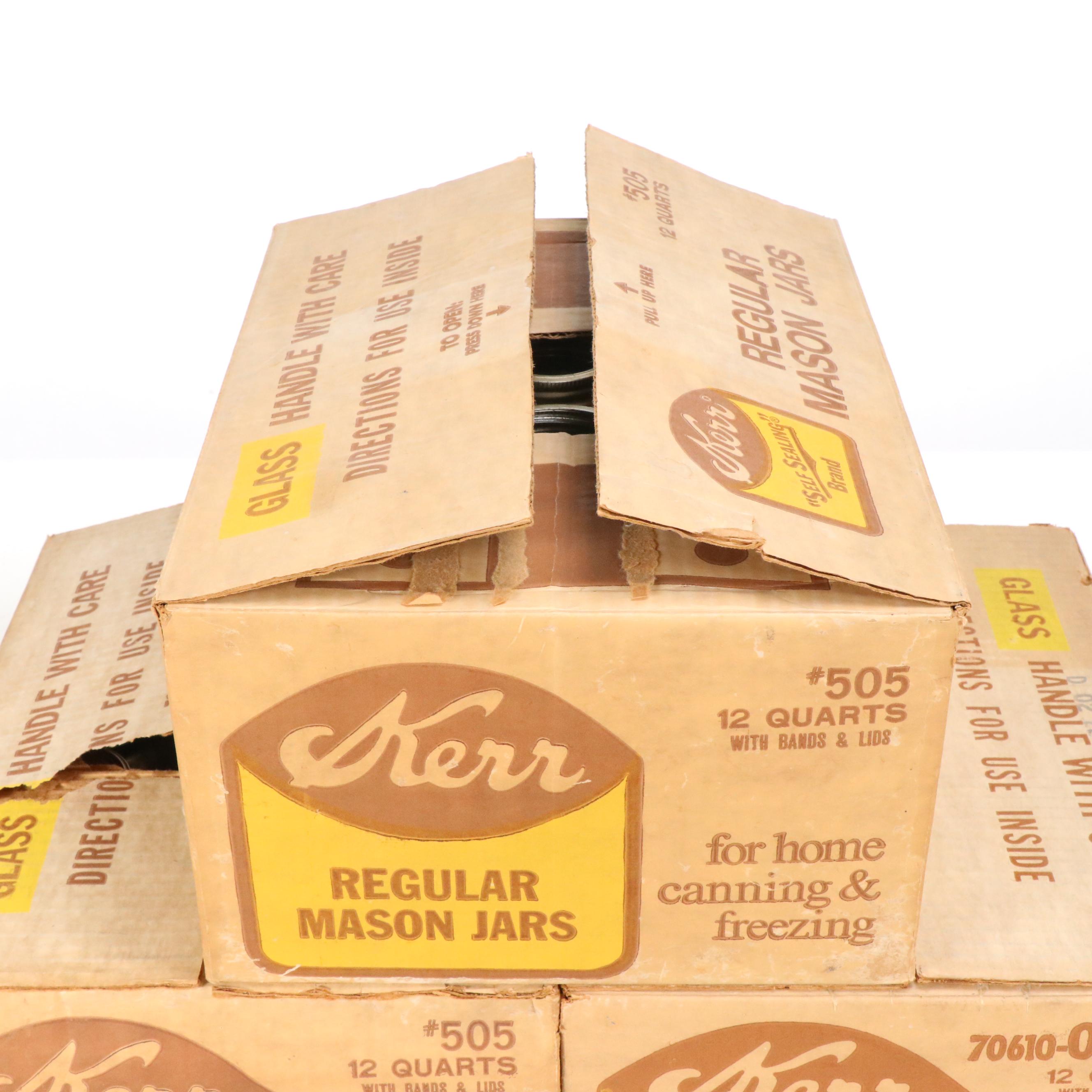 Kerr Glass Mason Jars